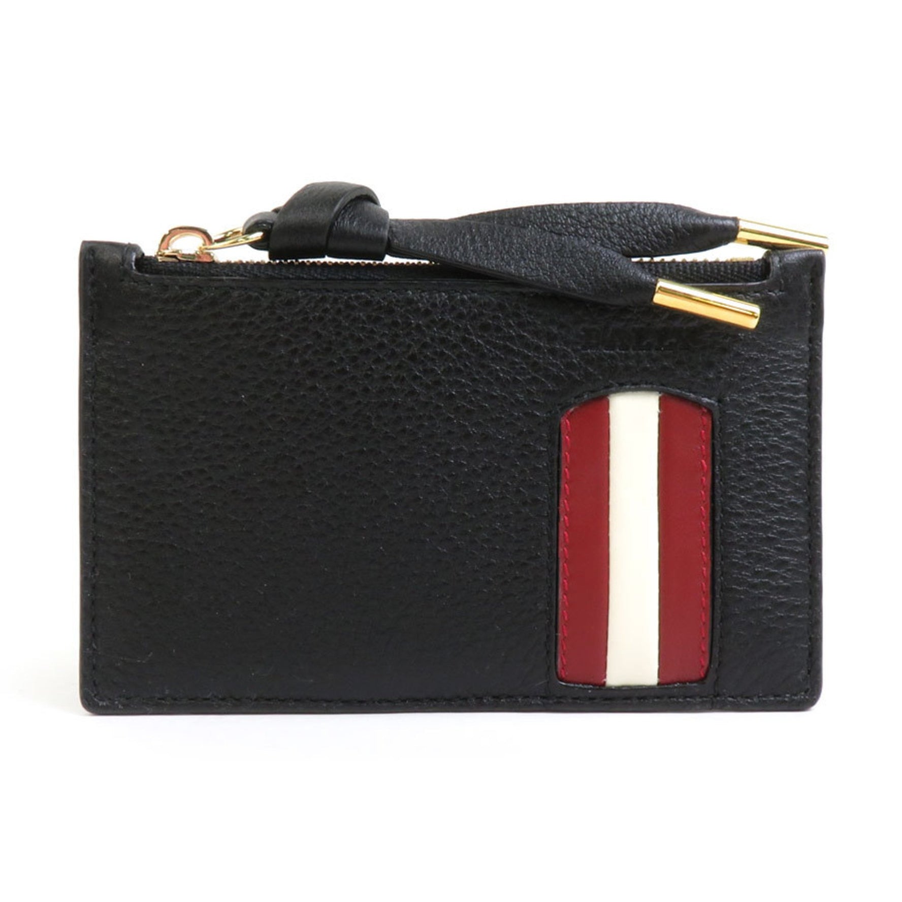 BALLY Wallet/Coin Case/Business Card Holder/Card Case Leather Men's