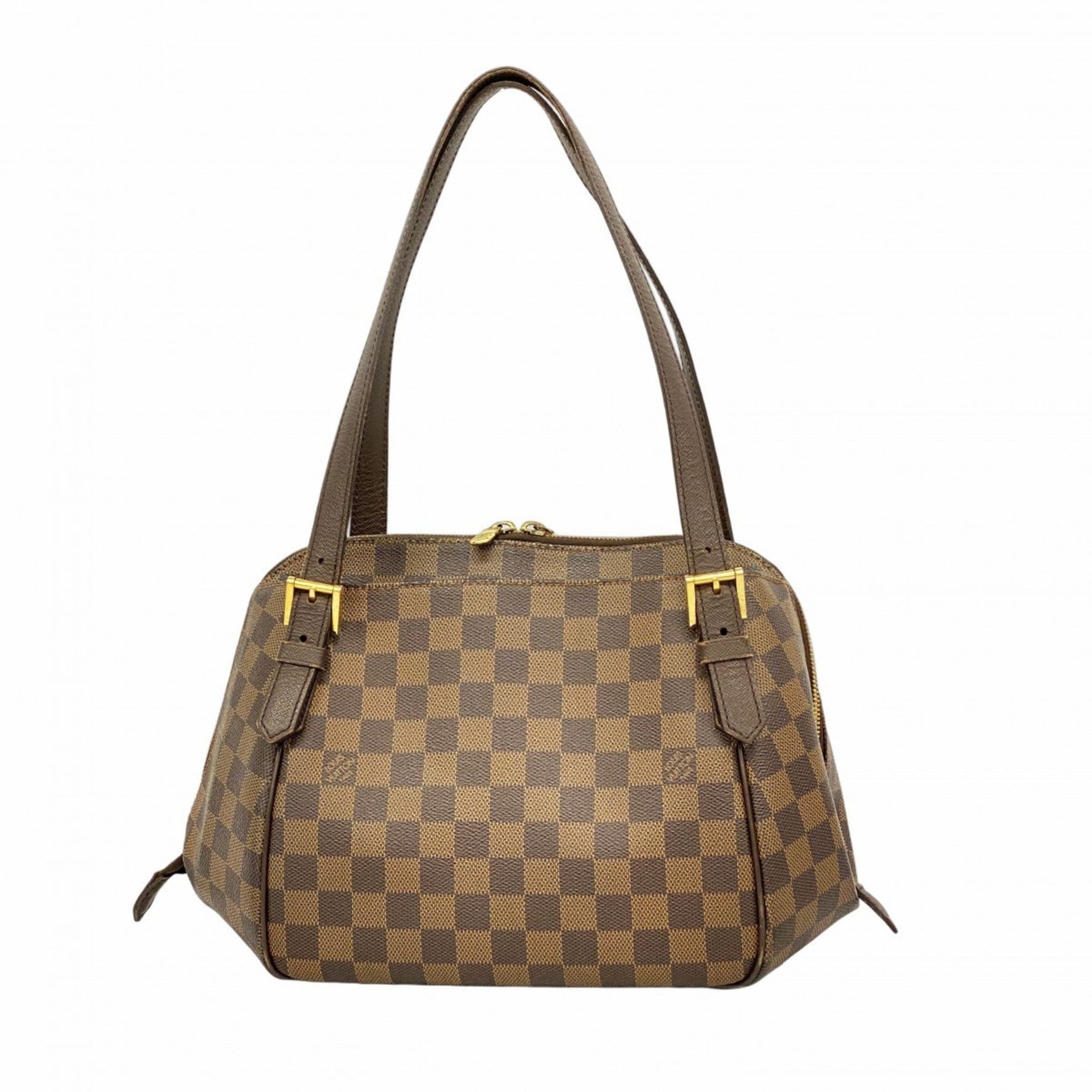 Louis Vuitton Damier Belem MM Shoulder Bag