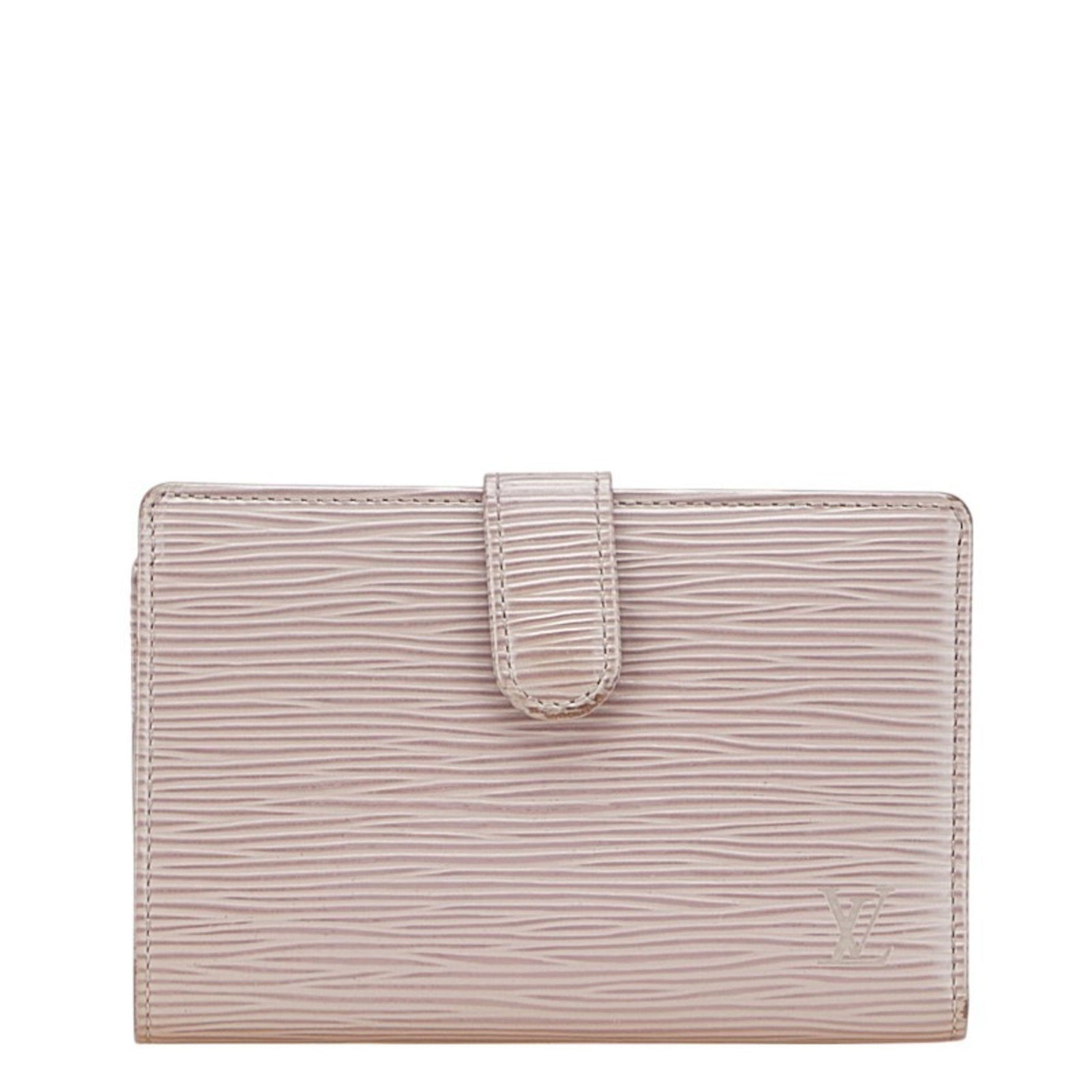 Louis Vuitton Epi Porte Monnaie Bi-fold Wallet Lilac Leather LOUIS VUITTON