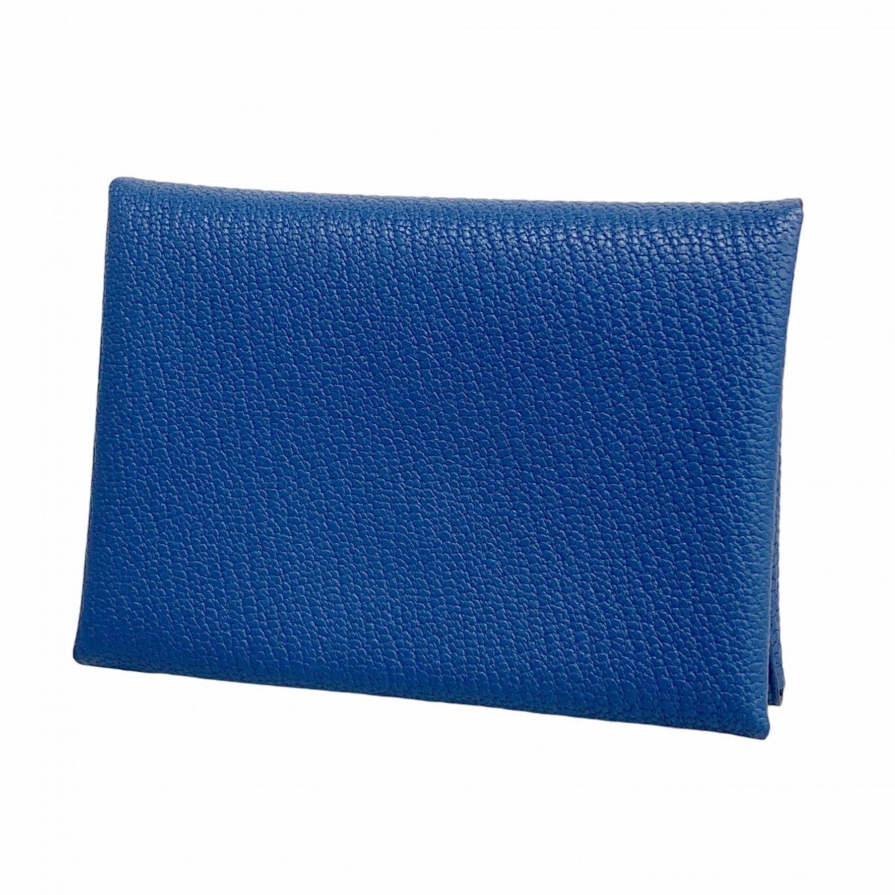Hermes Hermès Calvi Duo Chevre Tie Wallet/Coin Case, K Stamp, Men's/Women's