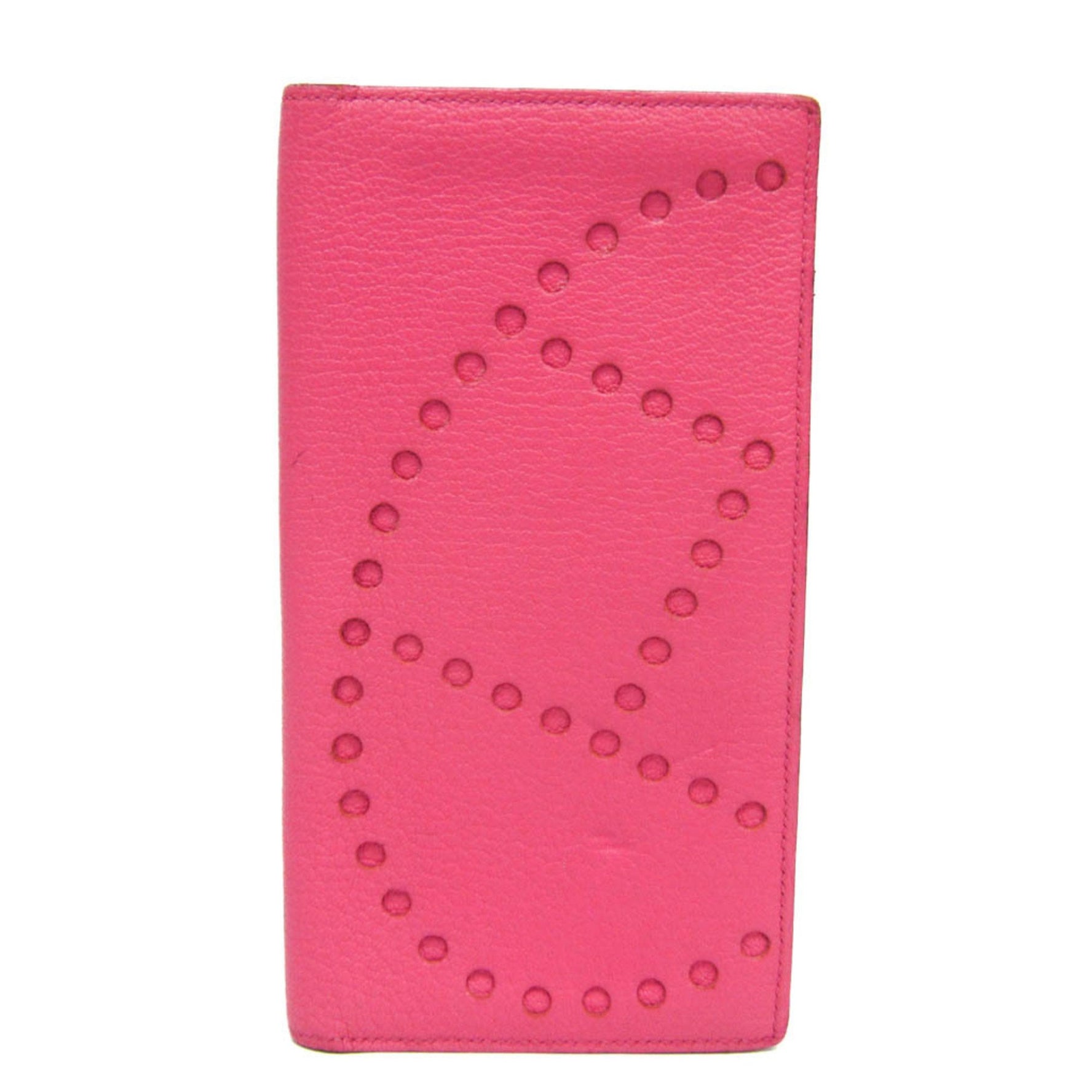 Hermes Evelyne Long Chevre Leather Long Bill Wallet (bi-fold)