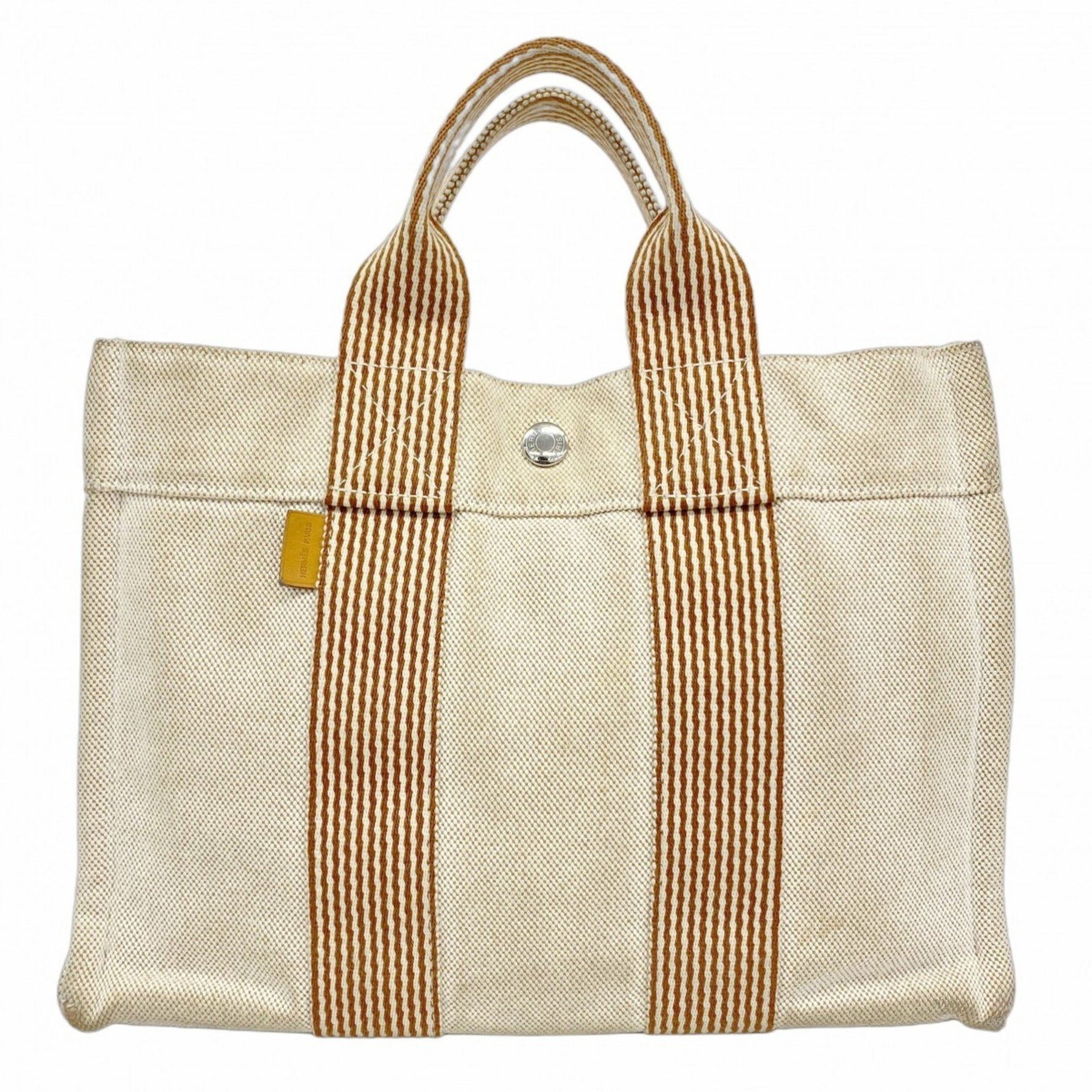 Hermes Hermès New Foule Tote PM Canvas Bag