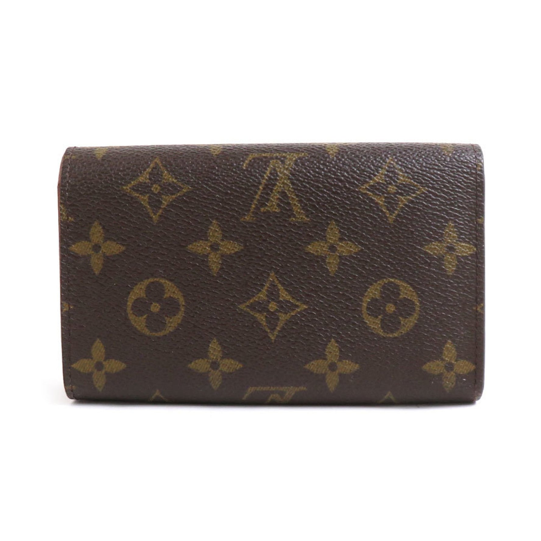 Louis Vuitton Bi-fold wallet Monogram Portemonnay Bi-Tresor canvas Gold