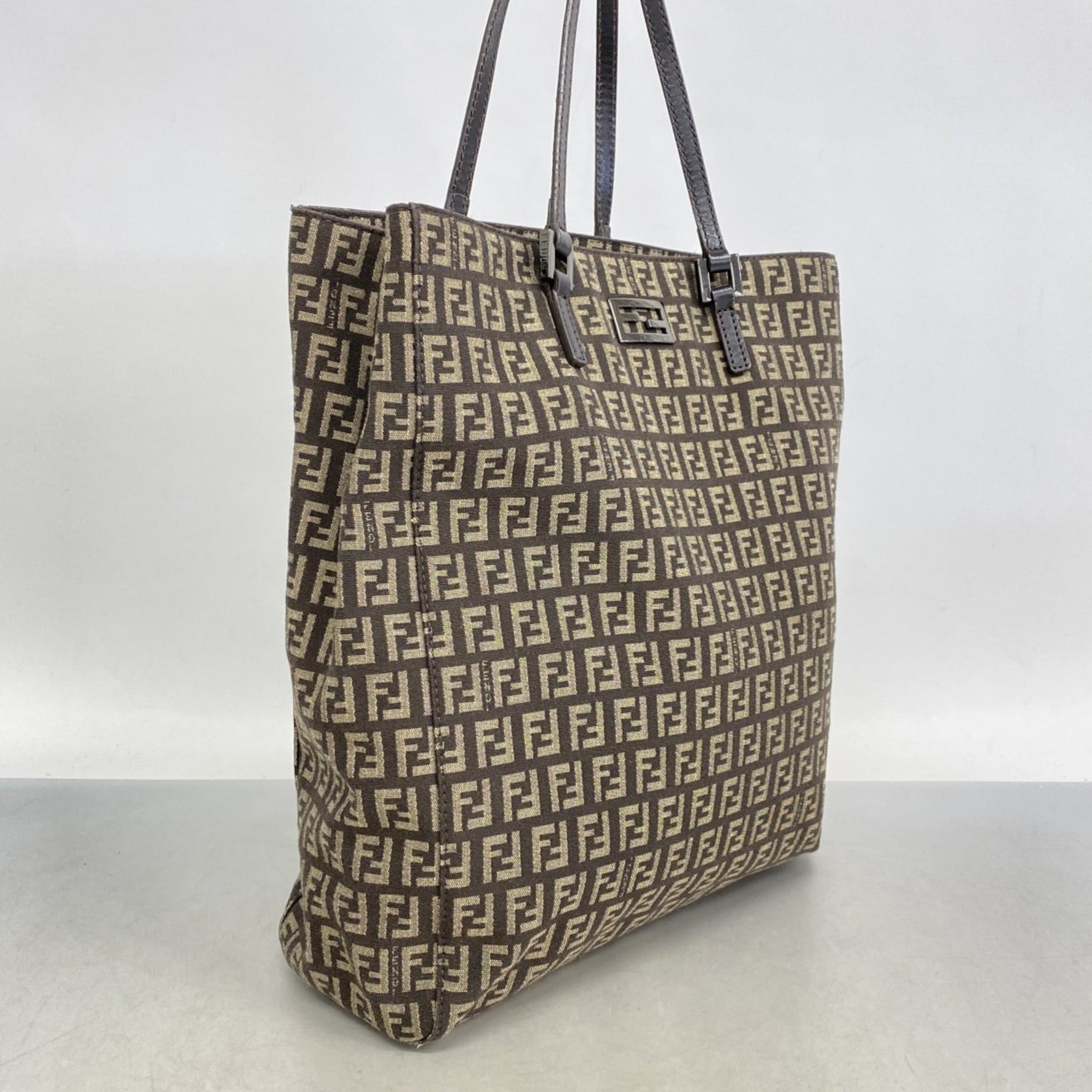 Fendi Zucchino Tote Bag in Nylon Canvas