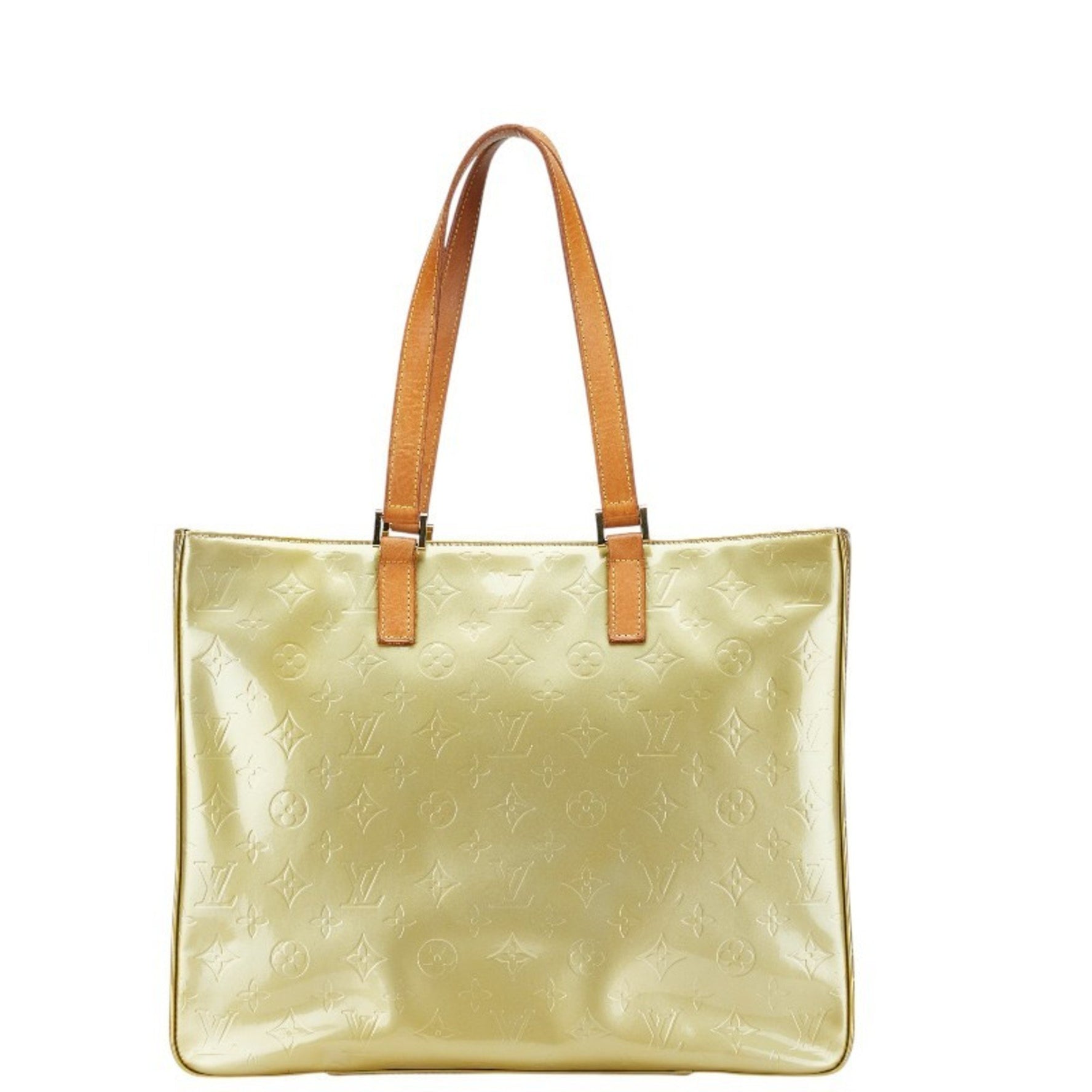 Louis Vuitton Monogram Vernis Columbus Tote Bag Patent Leather