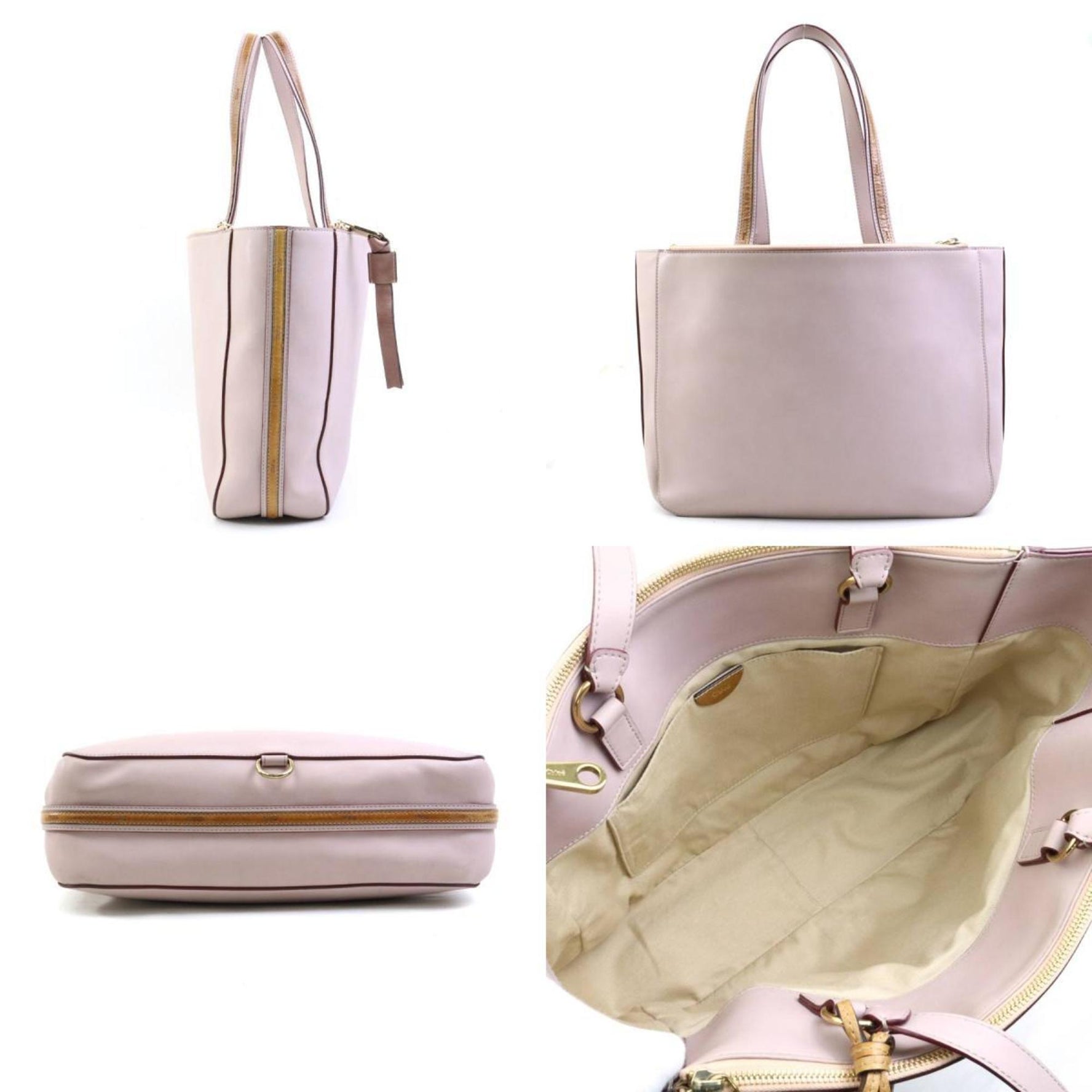 Chloé Chloe Shoulder Bag Leather Dusty Pink
