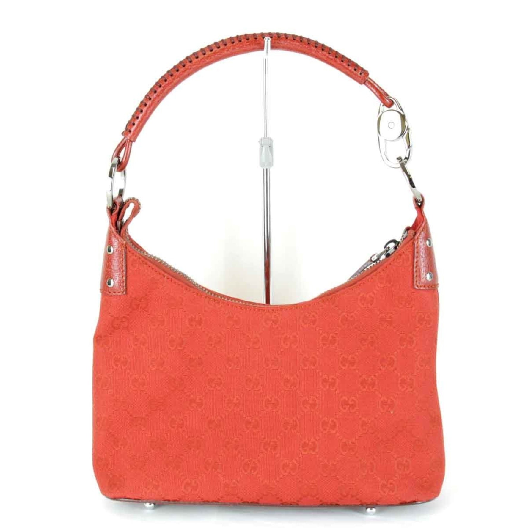 GUCCI Bag 3444 Shoulder GG Canvas Red
