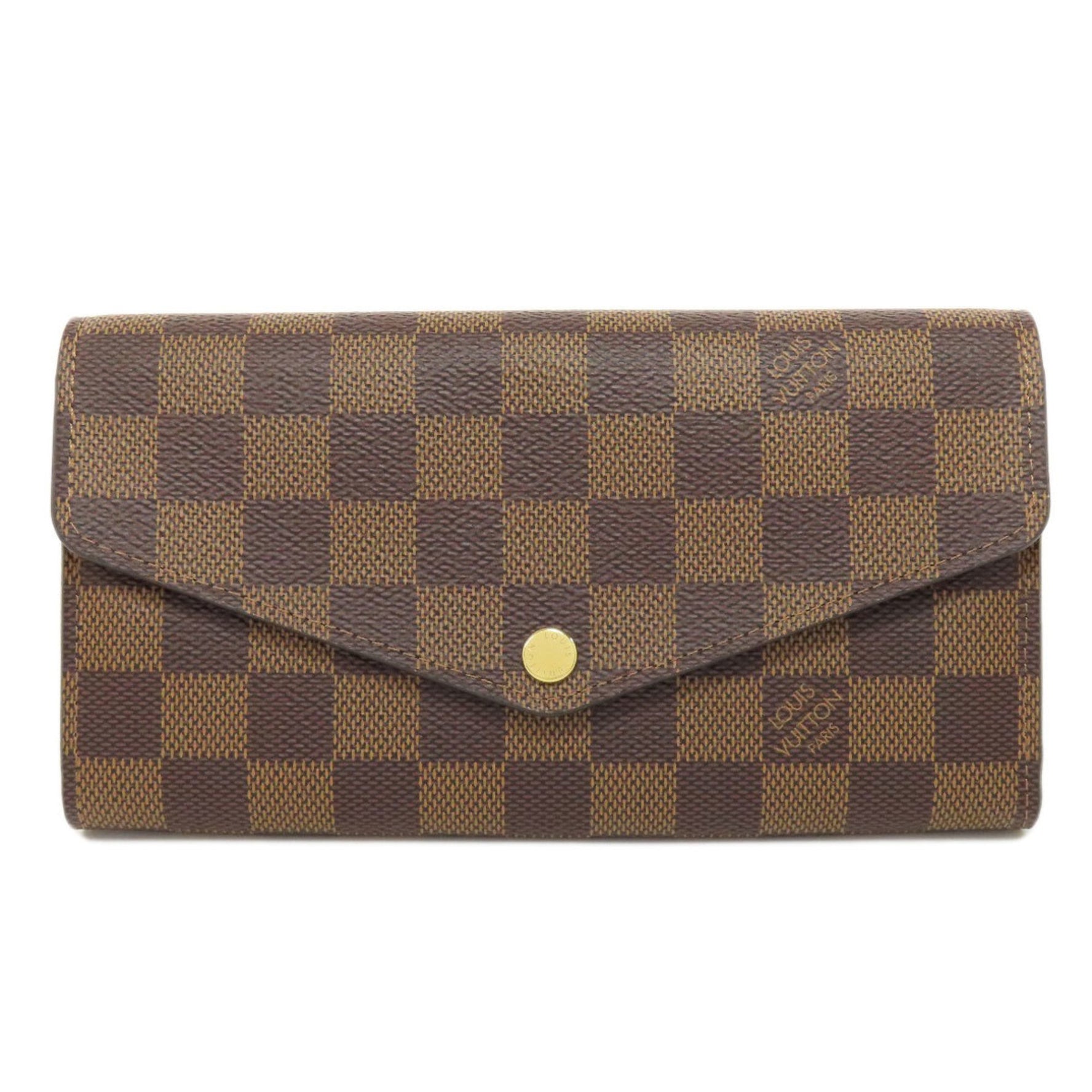 Louis Vuitton Portefeuille Sarah Long Wallet Damier Canvas