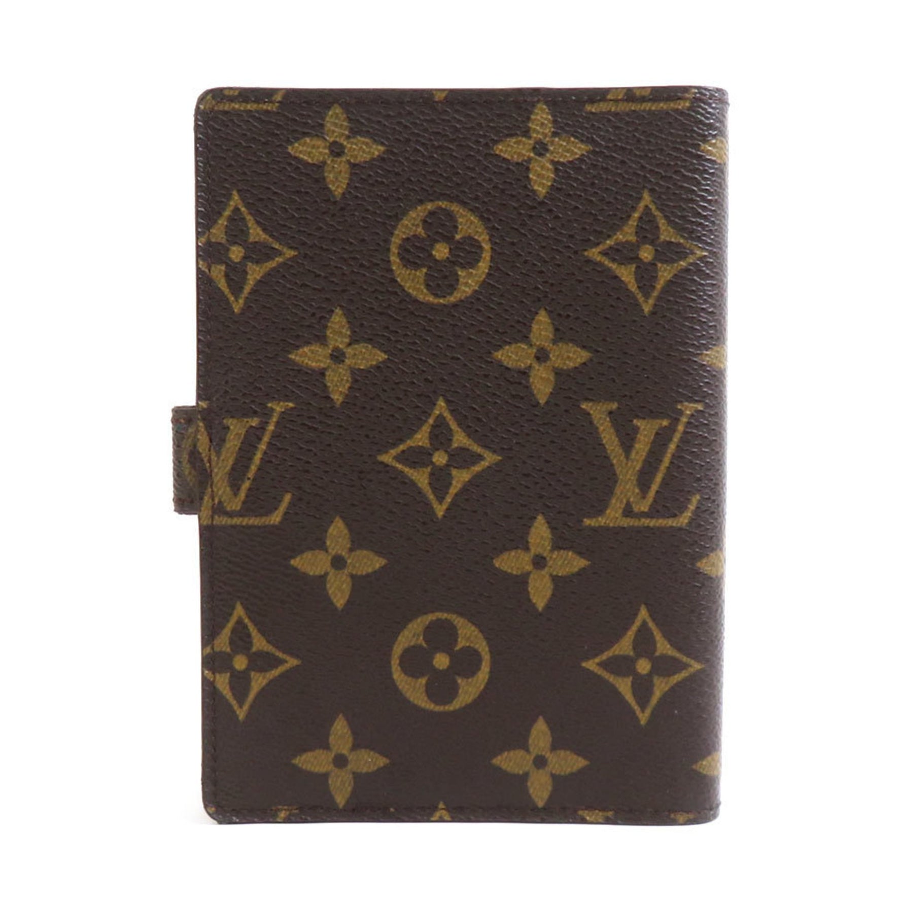 Louis Vuitton Notebook Cover Monogram Agenda PM Canvas Gold Men's