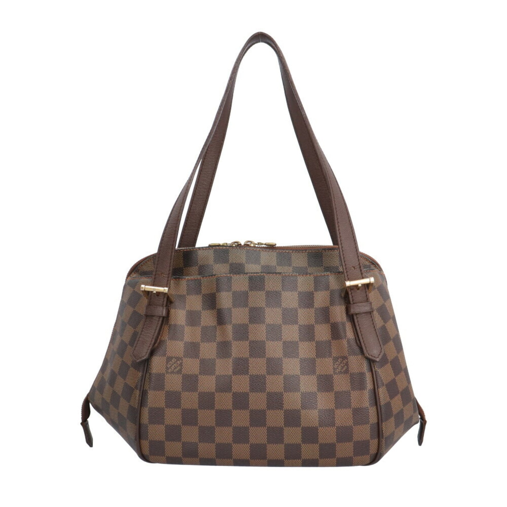 Louis Vuitton Belem MM Damier Shoulder Bag Canvas