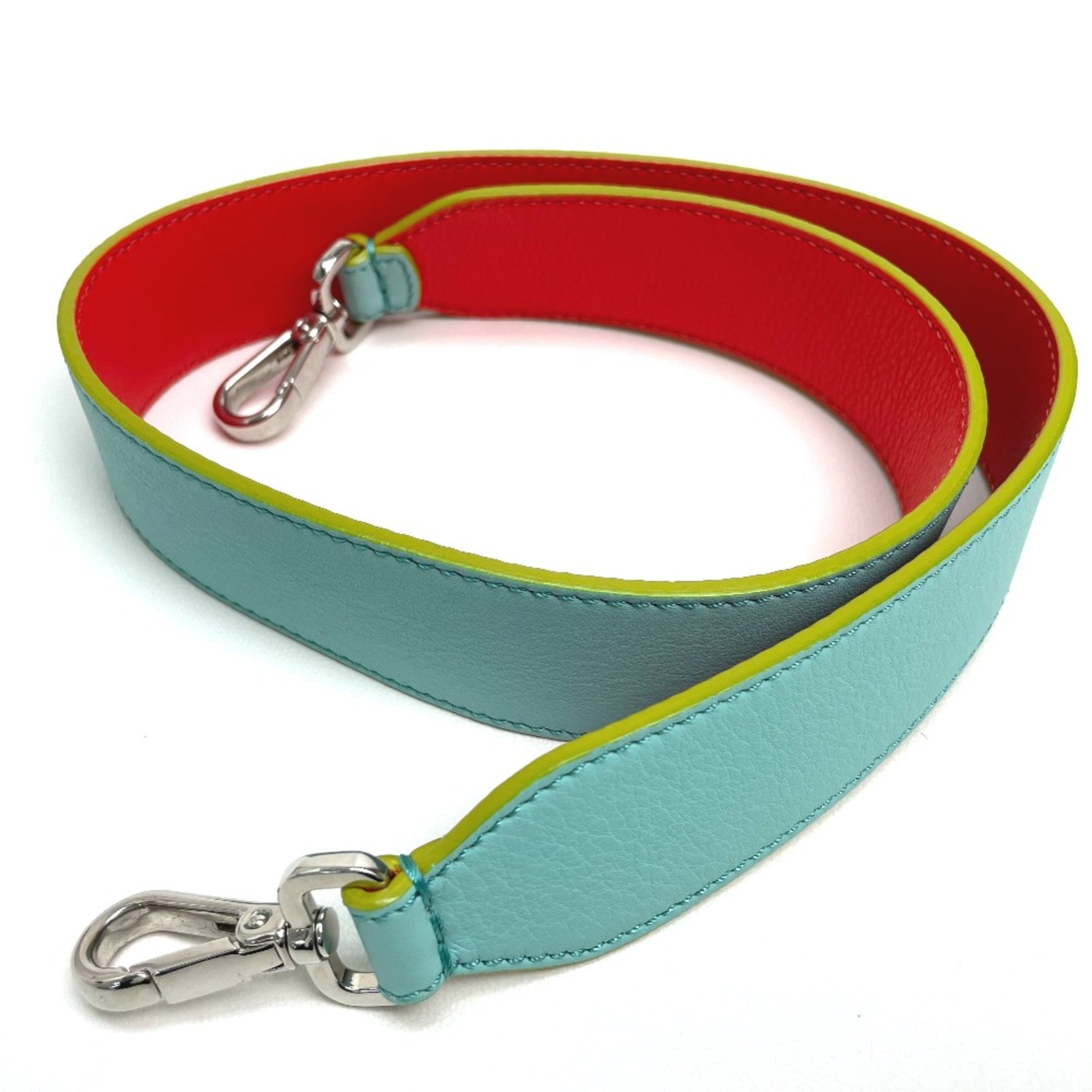 Fendi Bicolor Bag Replacement strap Bag accessories Shoulder strap Light x orange x yellow