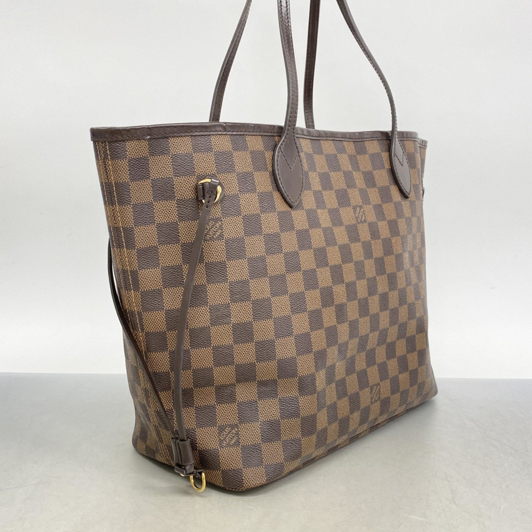 Louis Vuitton Damier Neverfull MM Tote Bag Ebene Rose Ballerine