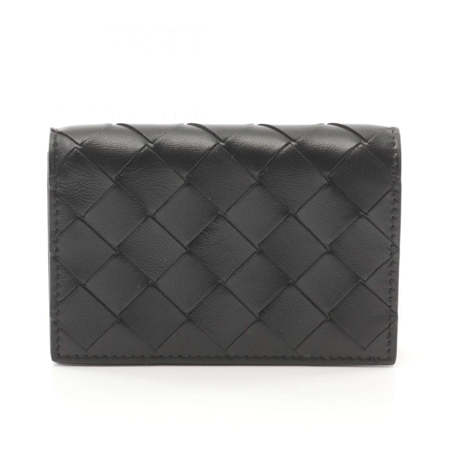 BOTTEGA VENETA Intrecciato Card Case Leather