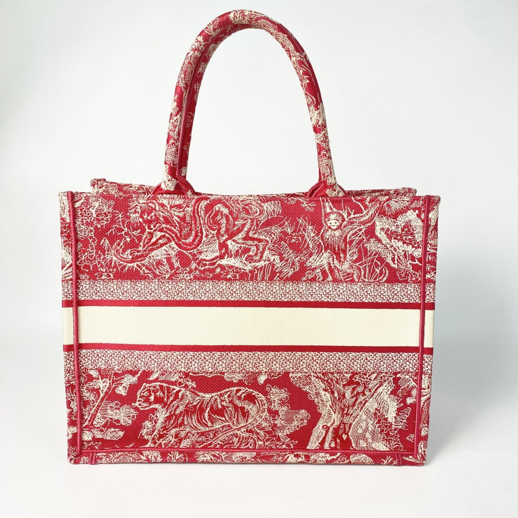 Christian Dior Dior Book Tote Medium Toile de Jouy Bag