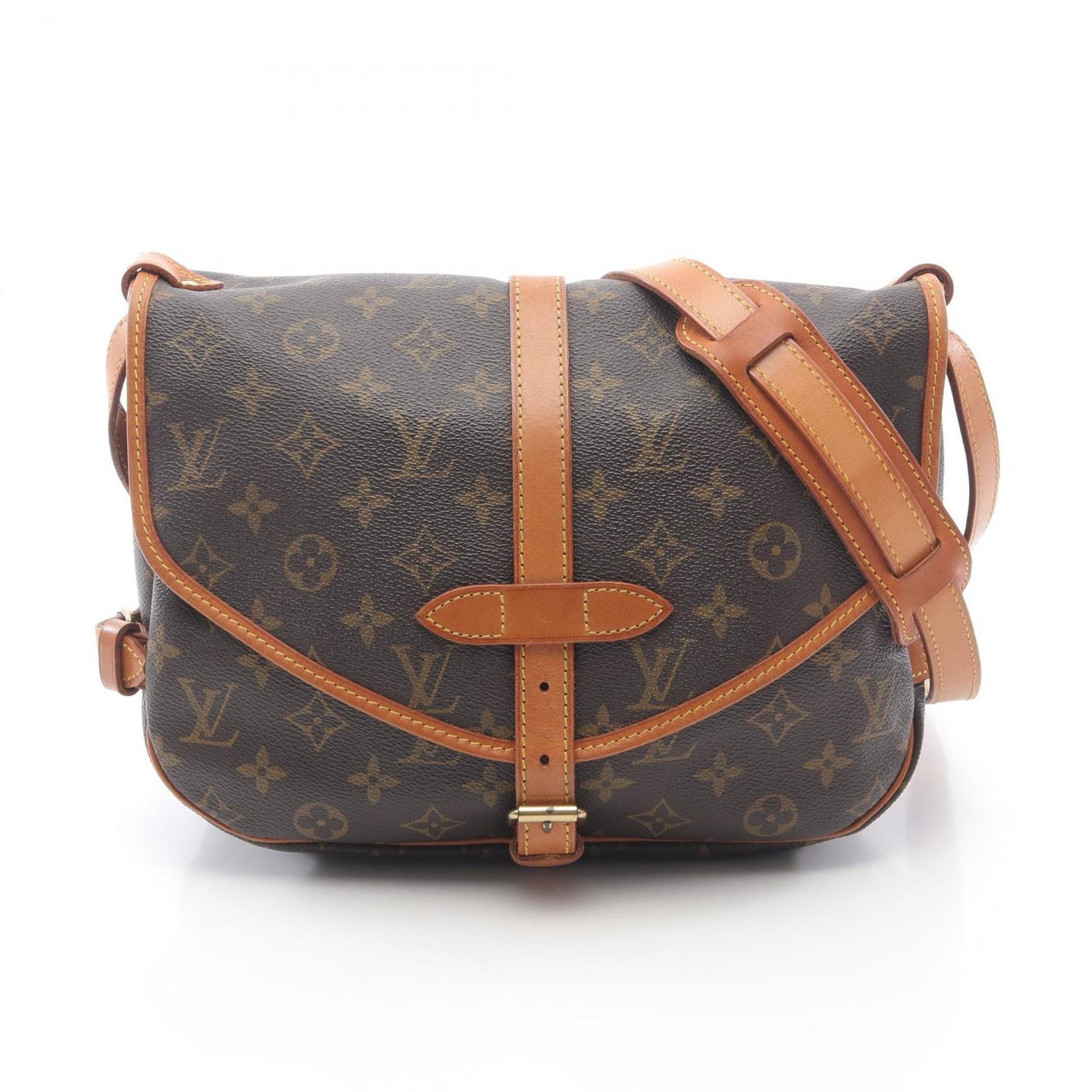 Louis Vuitton Saumur 30 Shoulder Bag, Coated Canvas and Leather, Monogram