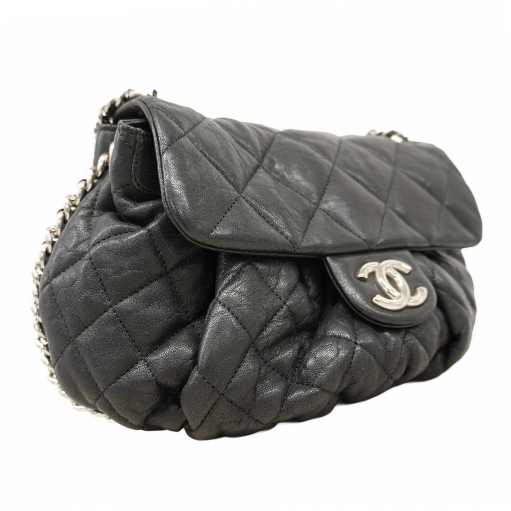 Chanel Matelasse Shoulder Bag with Chain Bag, Lambskin