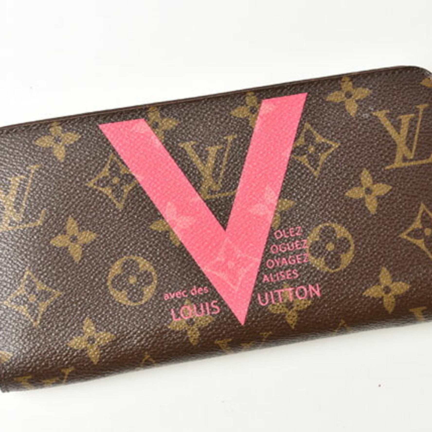 Louis Vuitton Long Wallet Zippy Monogram