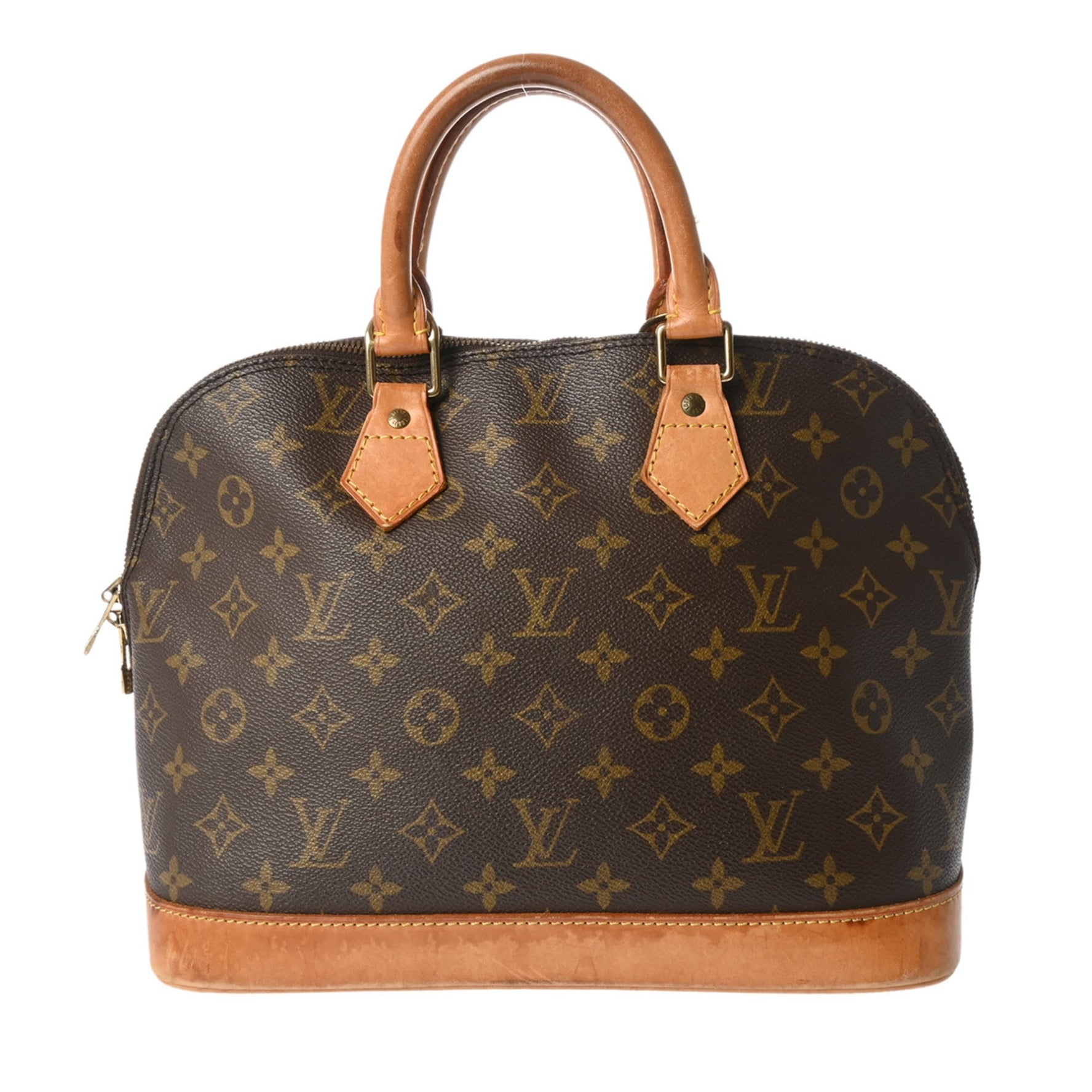 LOUIS VUITTON Louis Vuitton Monogram Alma Old Model Canvas Handbag B Rank Pre-owned Ginzo