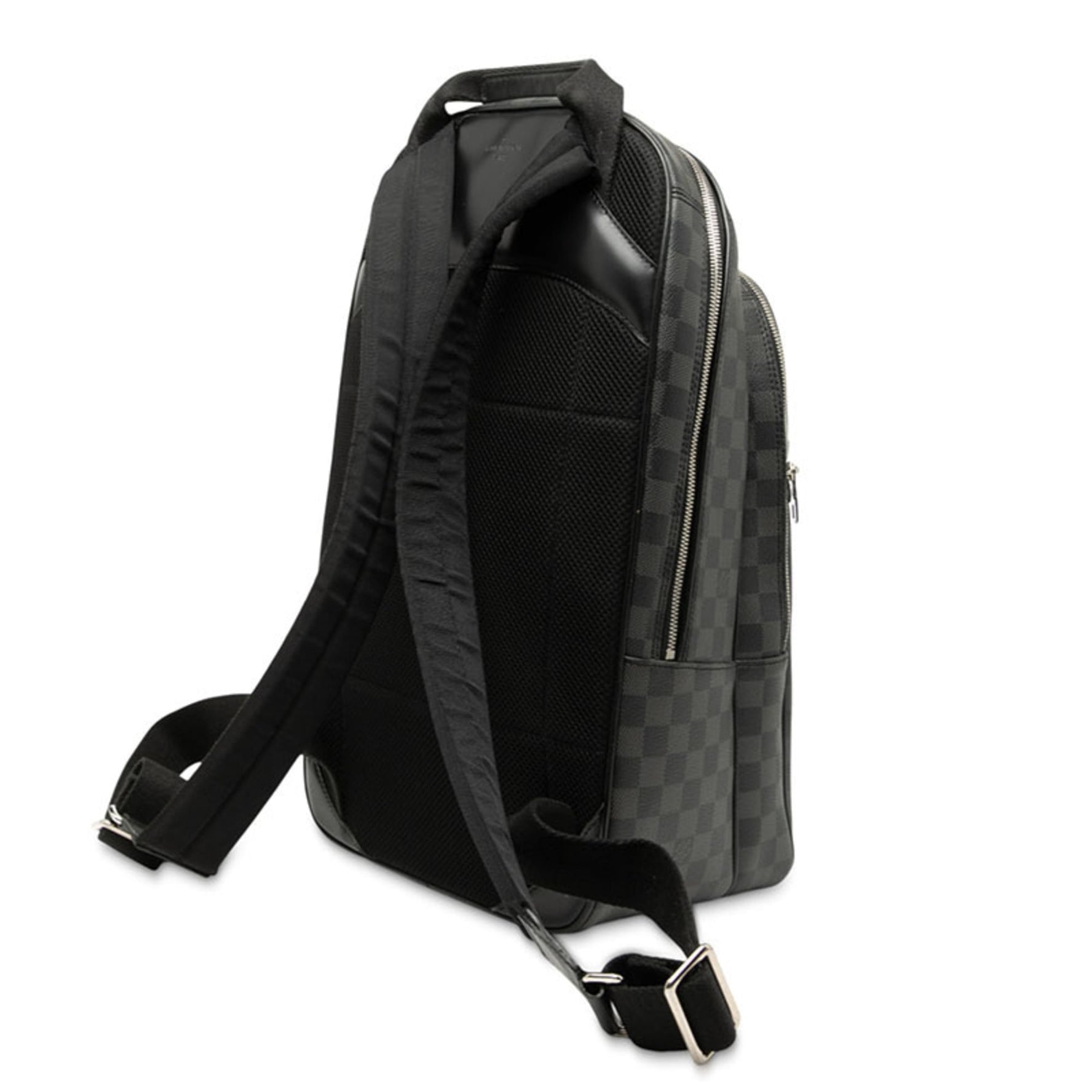 Louis Vuitton Damier Graphite Michael Backpack Black Leather Men's LOUIS VUITTON