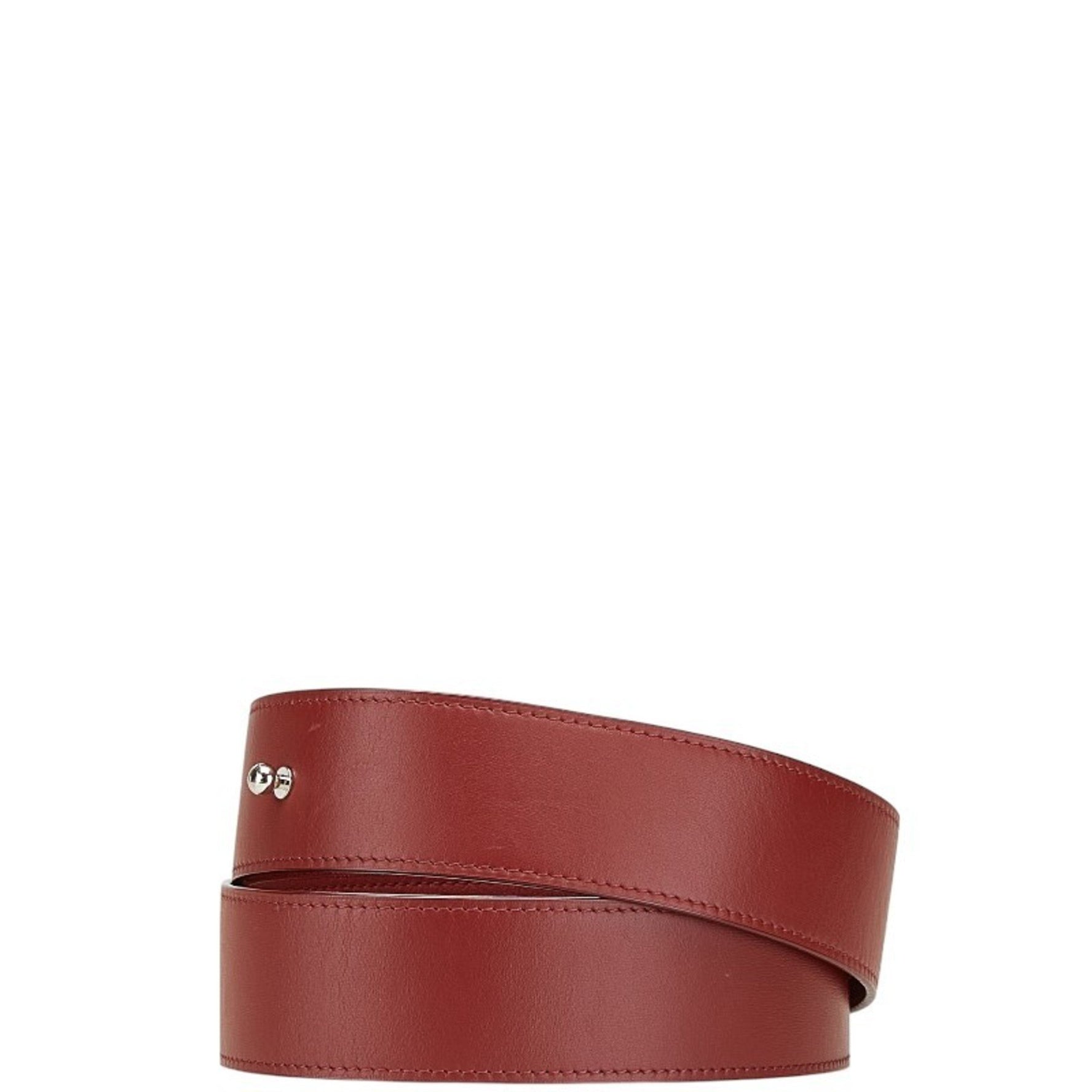 Louis Vuitton Belt Size: 70 23 Wine Red Bordeaux Leather