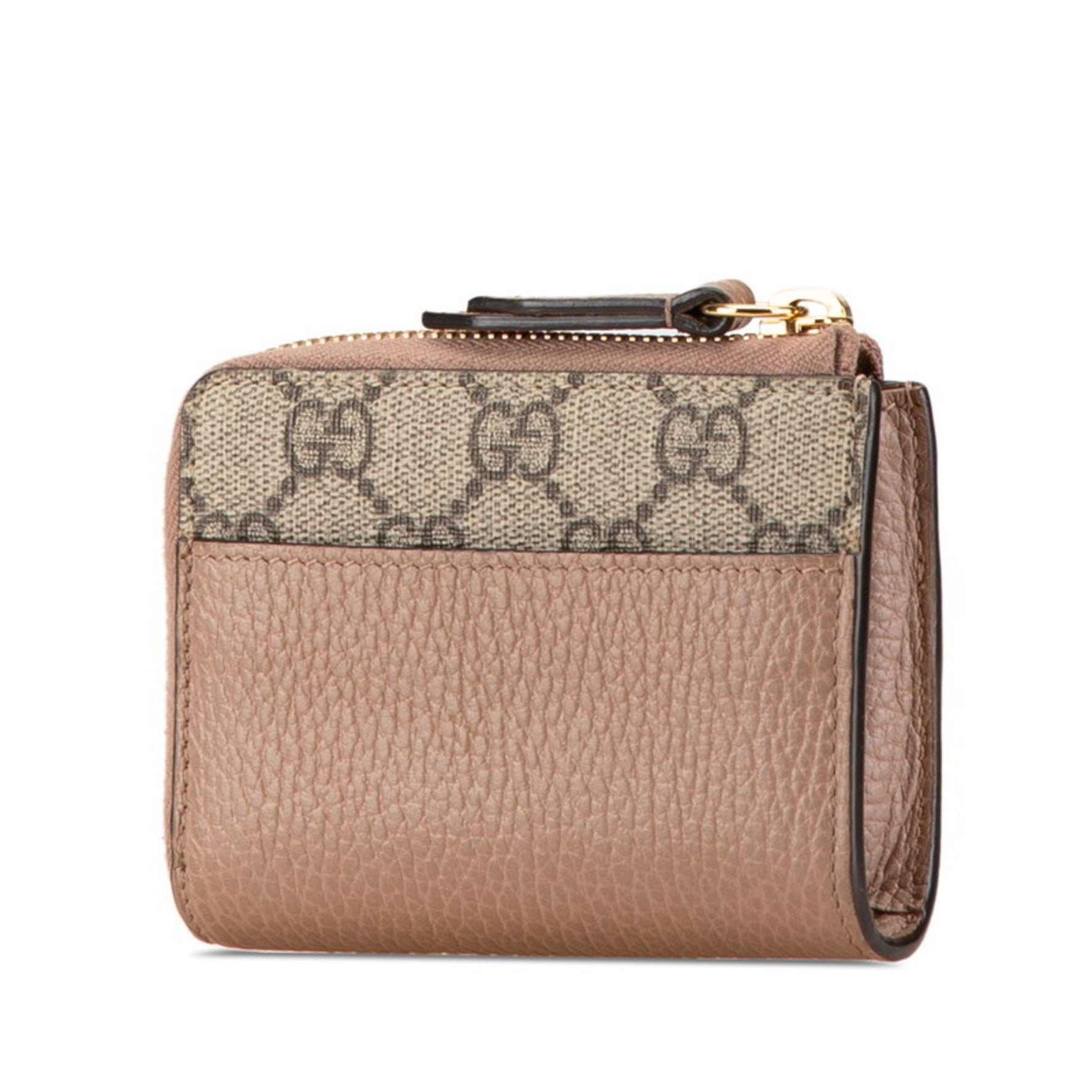 Gucci GG Marmont L-shaped bi-fold wallet PVC Leather