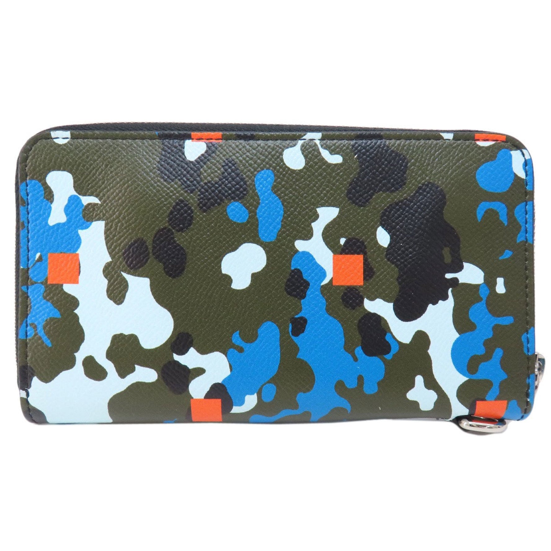 Burberry Camouflage Pattern Long Wallet PVC
