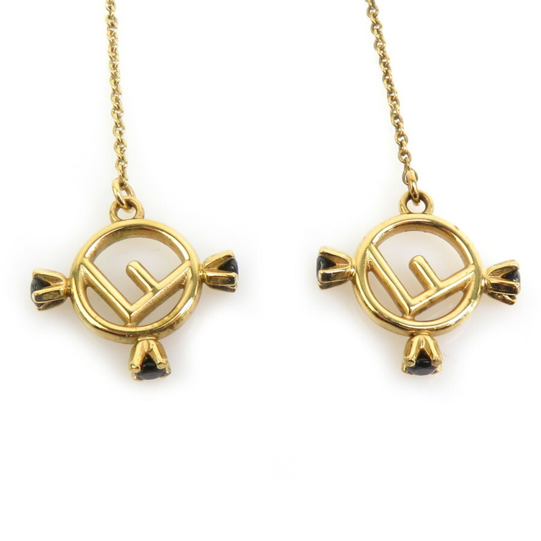 FENDI F is Metal Earrings
