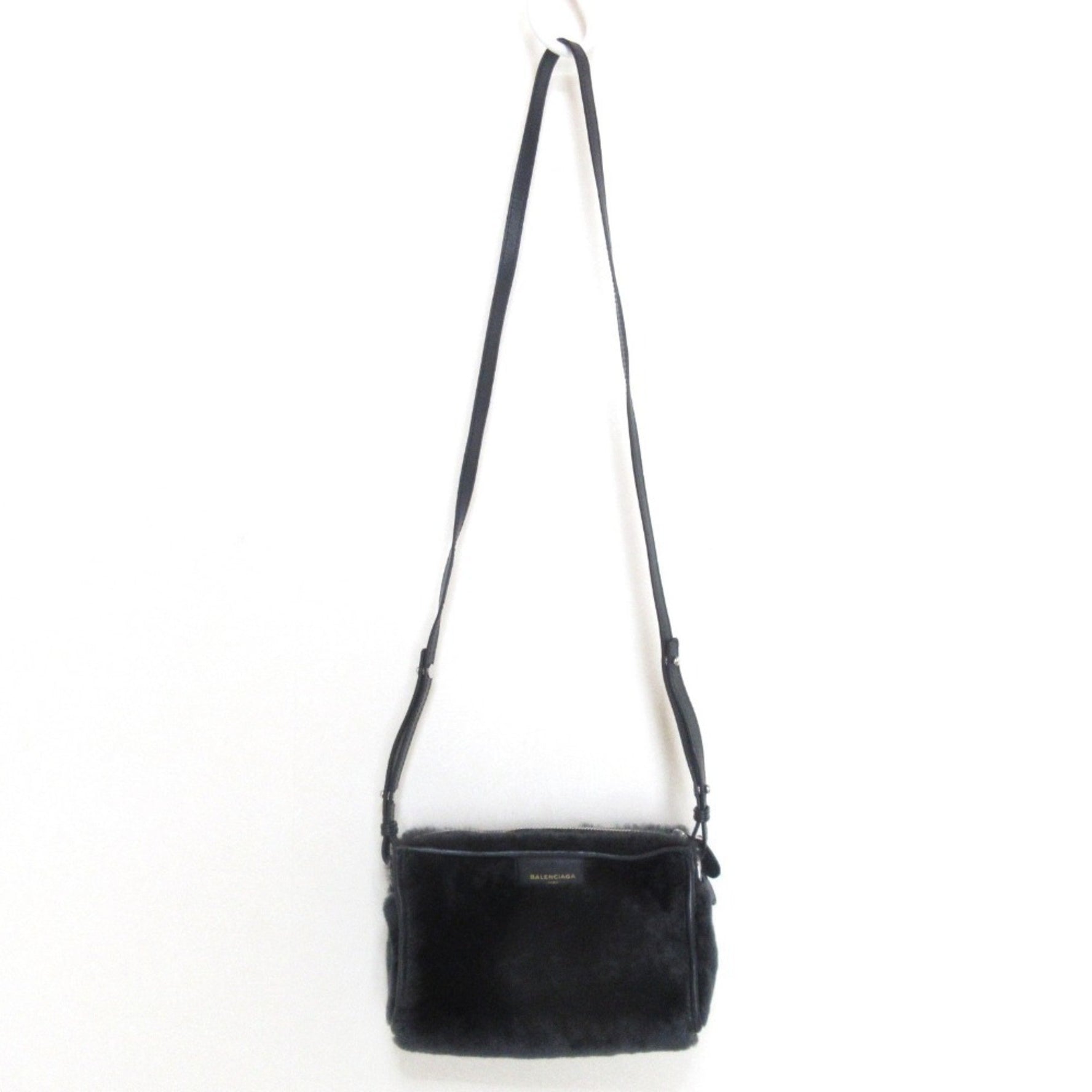 BALEMCIAGA Balenciaga Fur Shoulder Bag