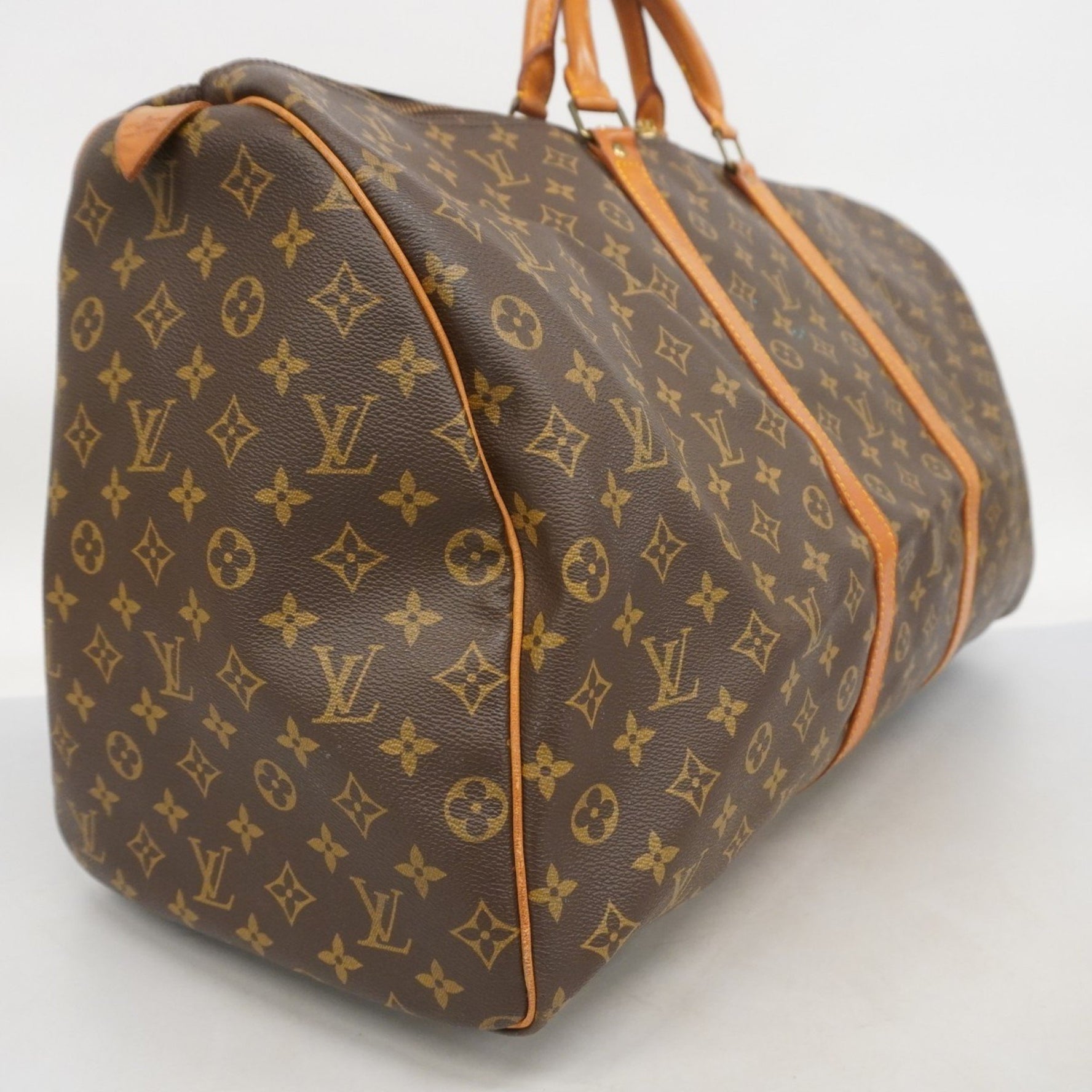 Louis Vuitton Monogram Keepall 60 Boston Bag Men's and