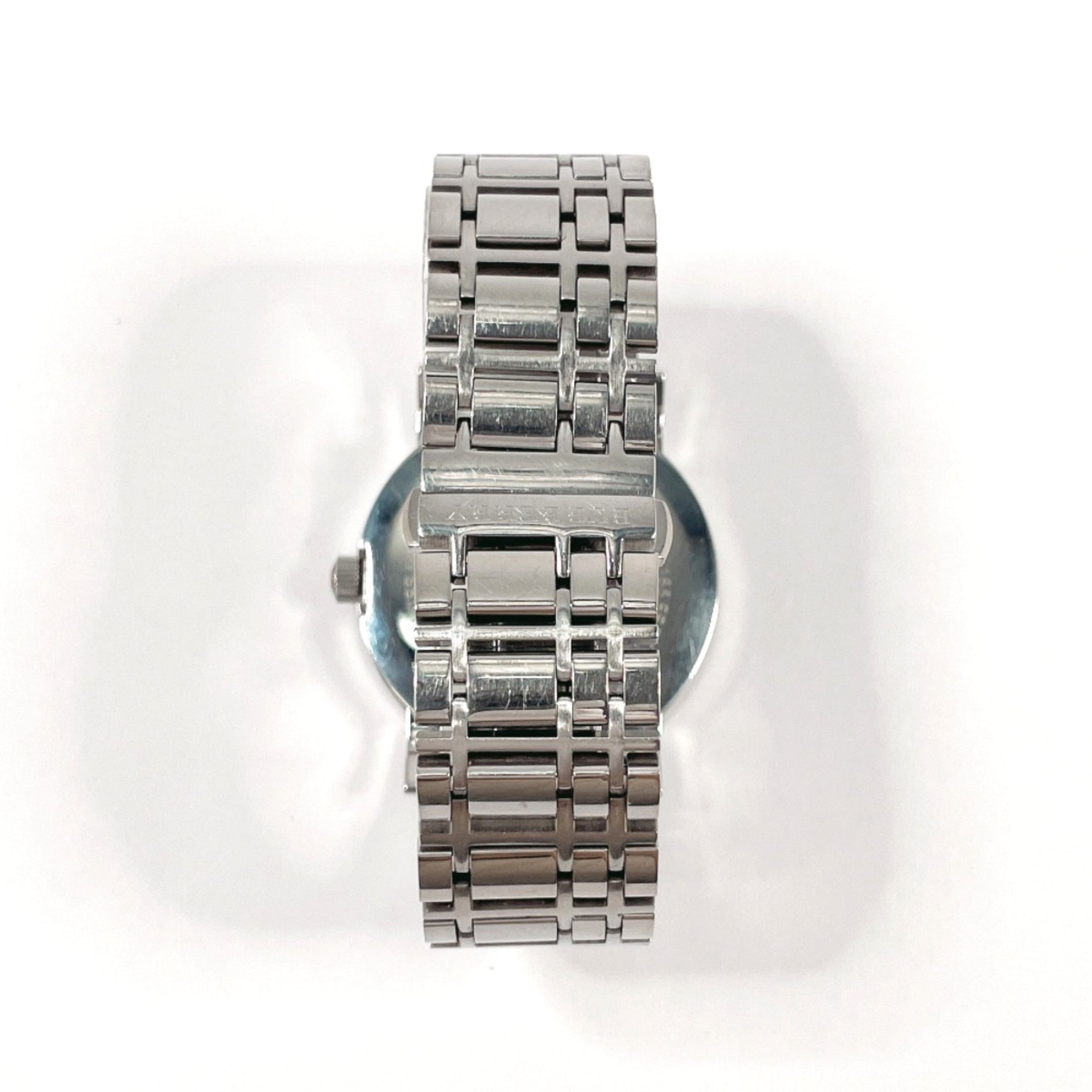 BURBERRY Heritage Watch Stainless Steel/Stainless Steel Silver Quartz Black Dial