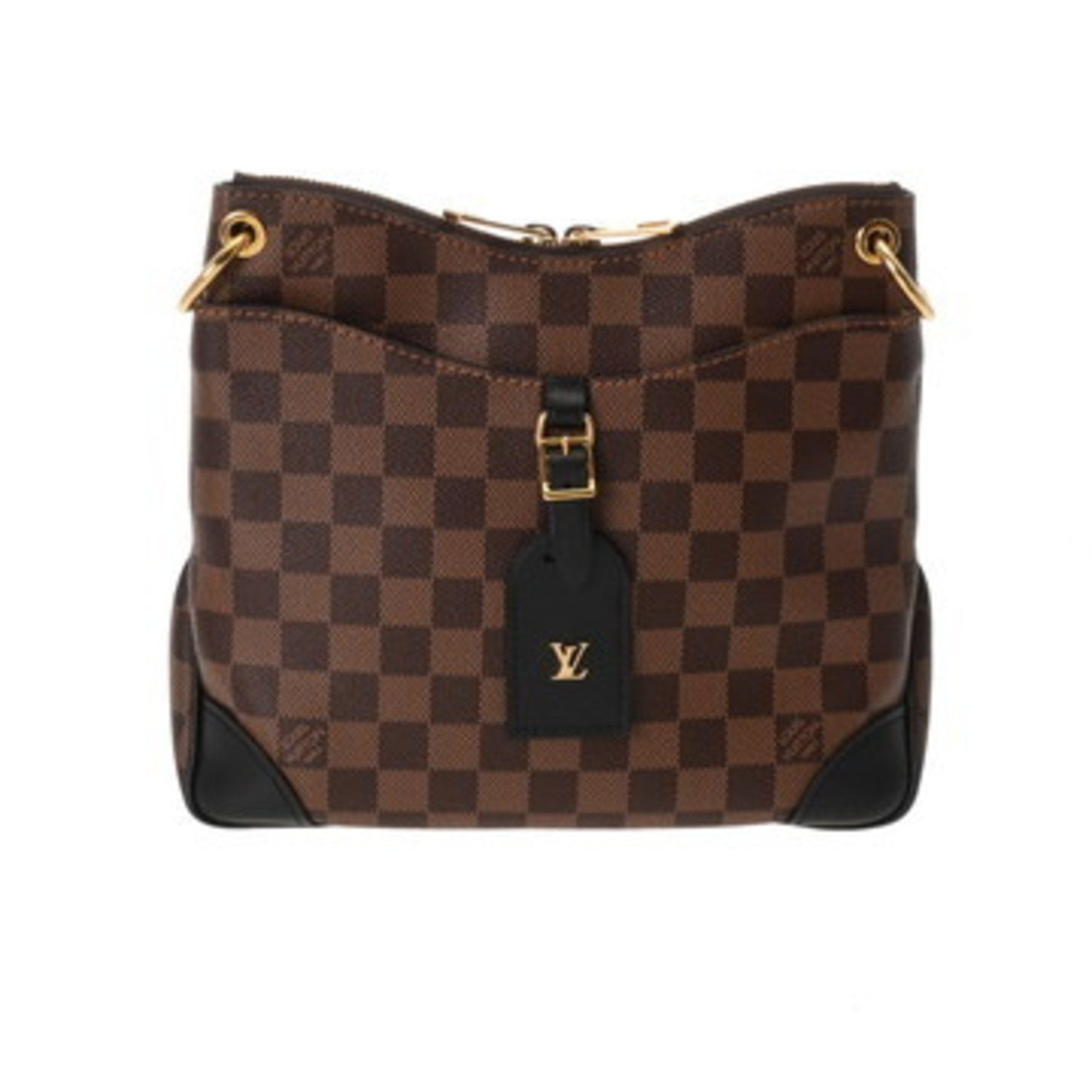 LOUIS VUITTON Damier Odeon NM PM Canvas Shoulder Bag
