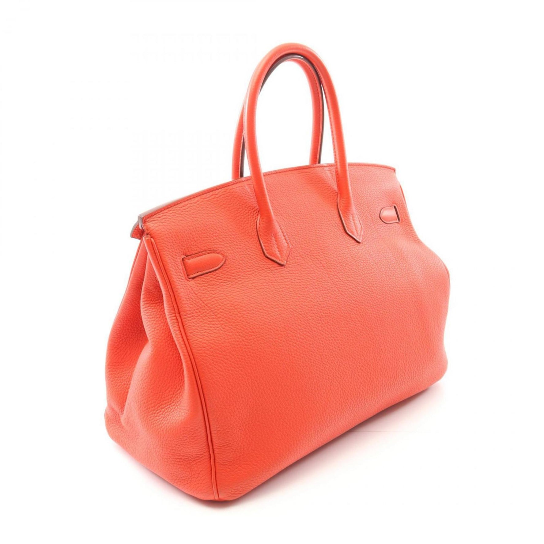 Hermes Birkin 35 Rose Jaipur Handbag Bag Togo Red