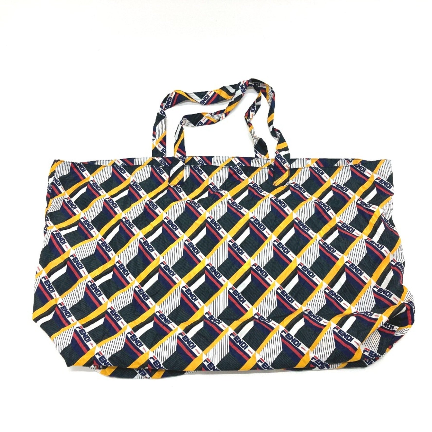 Fendi FIRA FIRA With storage pouch Tote Bag /navy