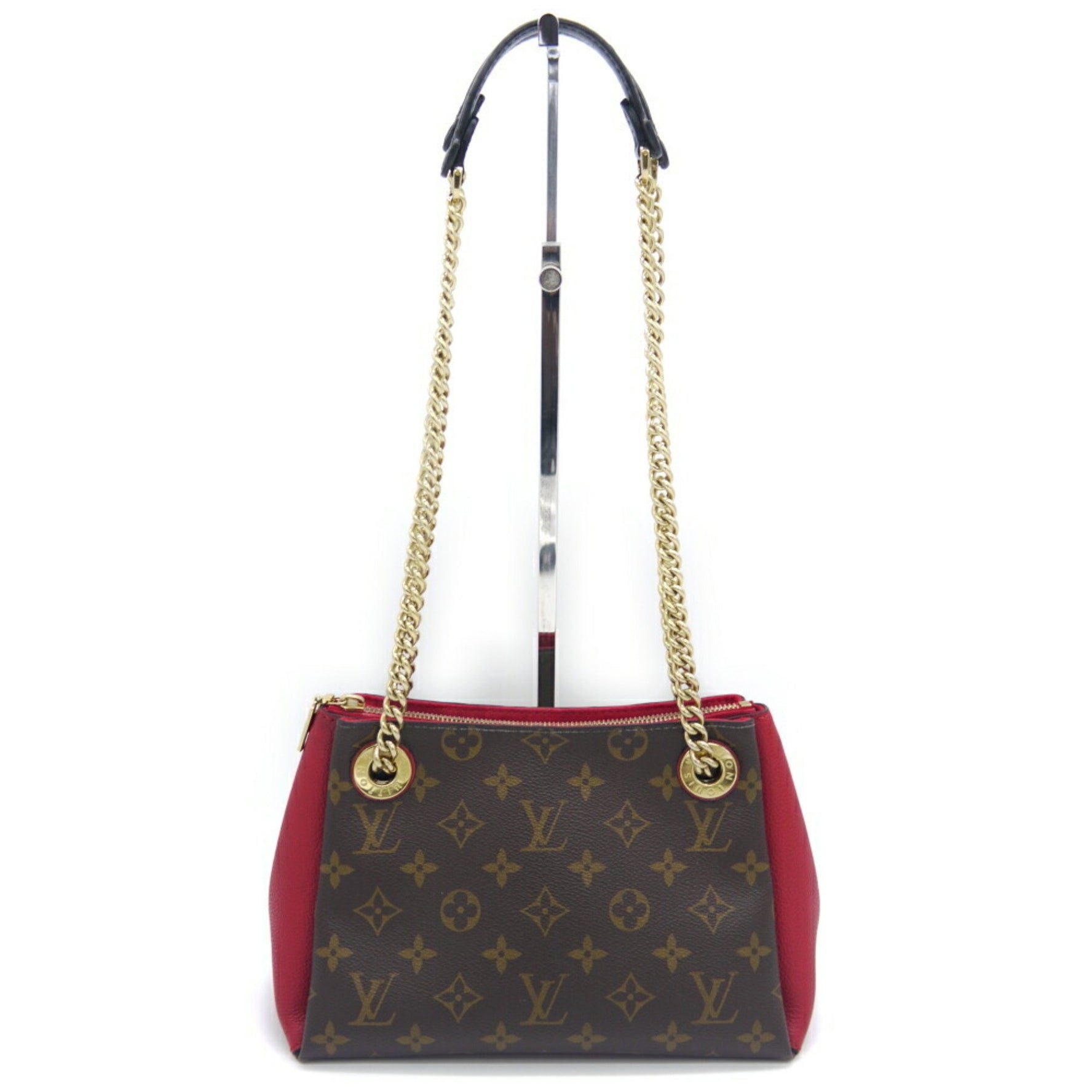 Louis Vuitton Surenne BB Monogram Cerise Chain Shoulder Bag