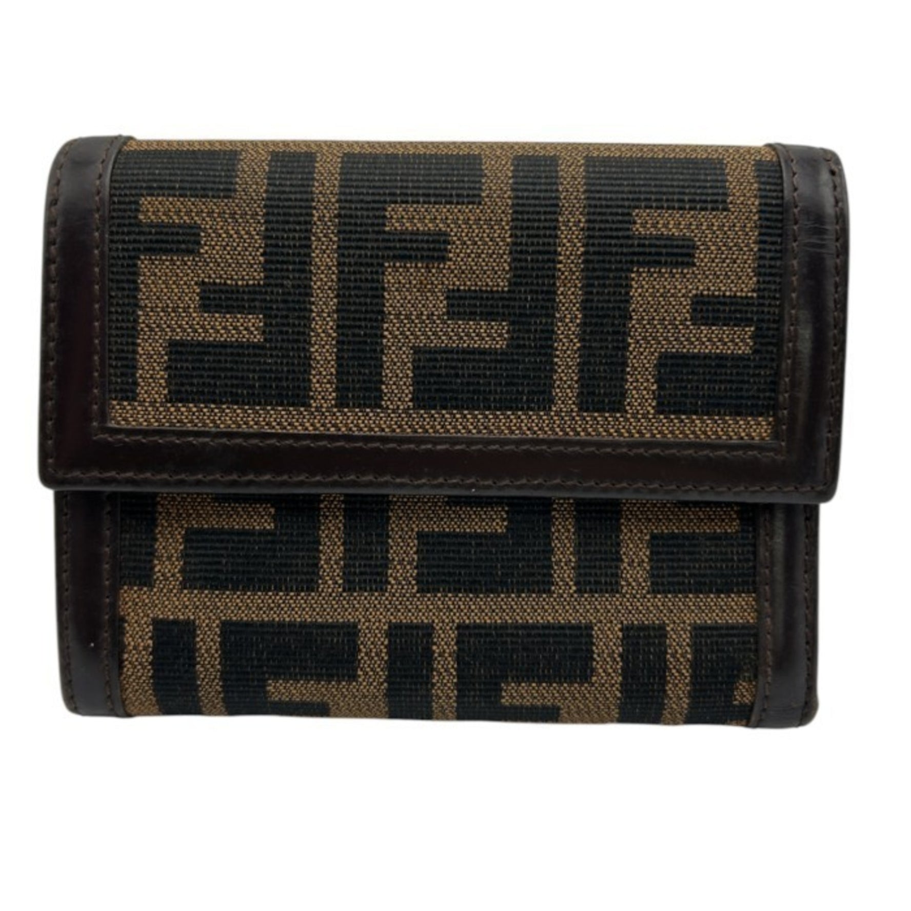 FENDI Zucca Tri-fold Wallet