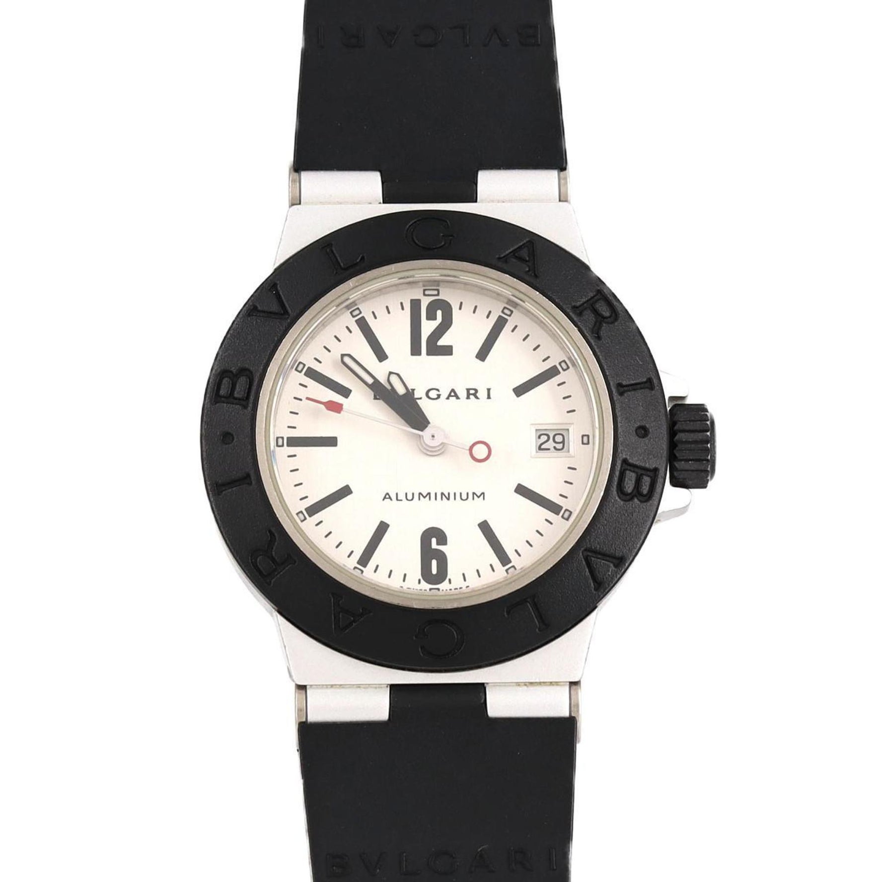Bvlgari Aluminum AL29TA AL29TAVD Watch Quartz
