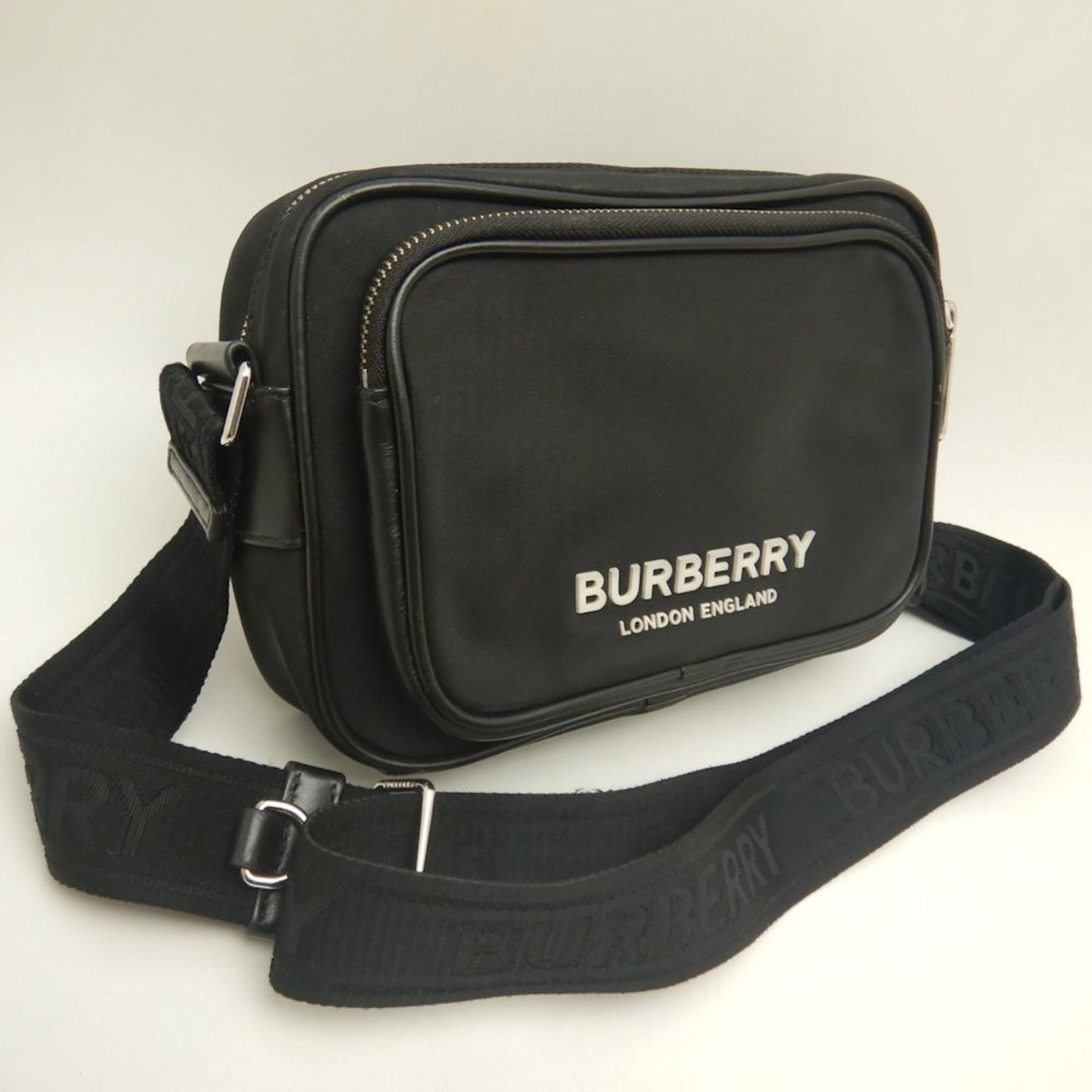 BURBERRY Nylon Shoulder Bag