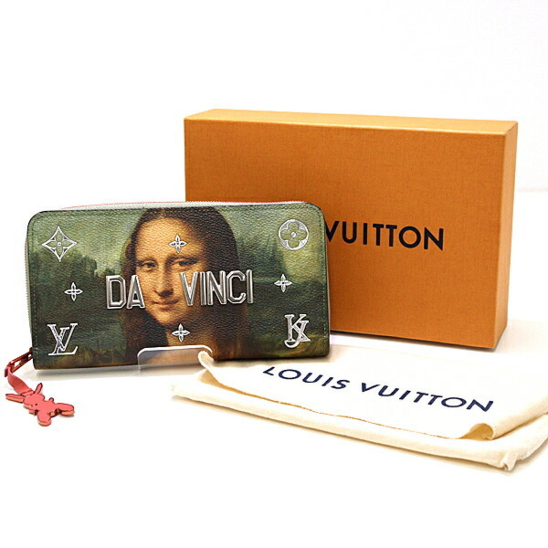 Louis Vuitton Mona Lisa Masters Collection 2017 Da Vinci Zippy Wallet Unused