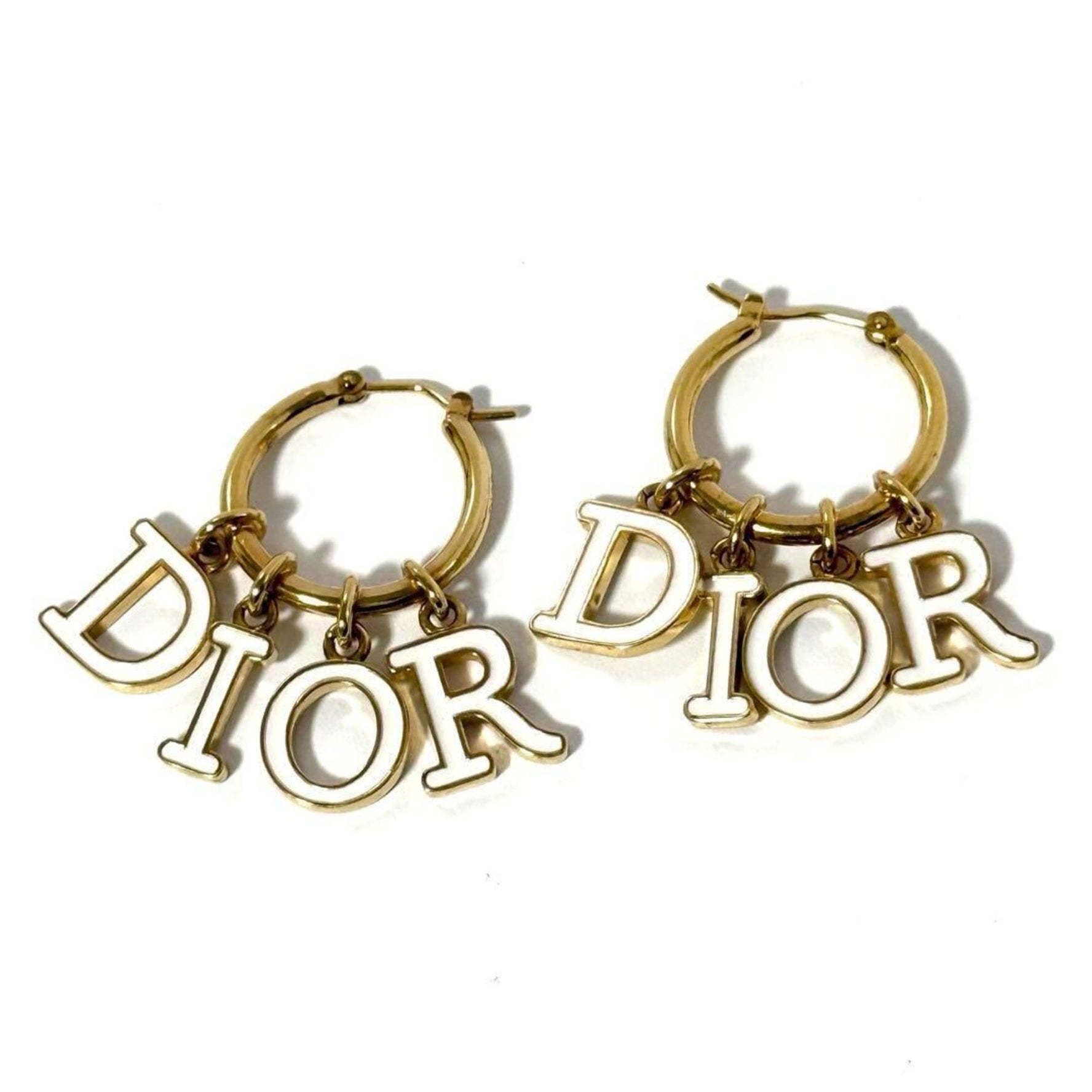 Christian Dior Earrings Hoop DIOR