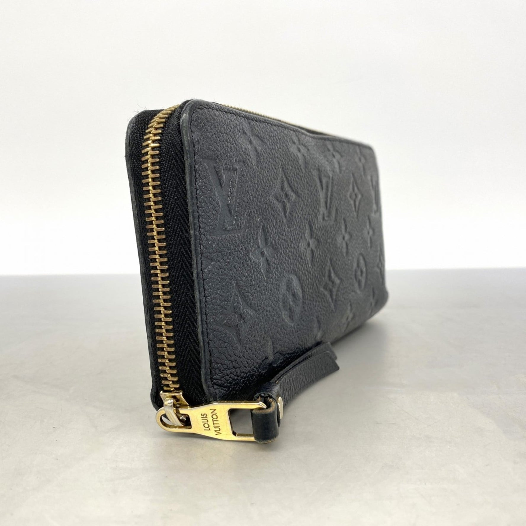 Louis Vuitton Monogram Empreinte Zippy Wallet Long