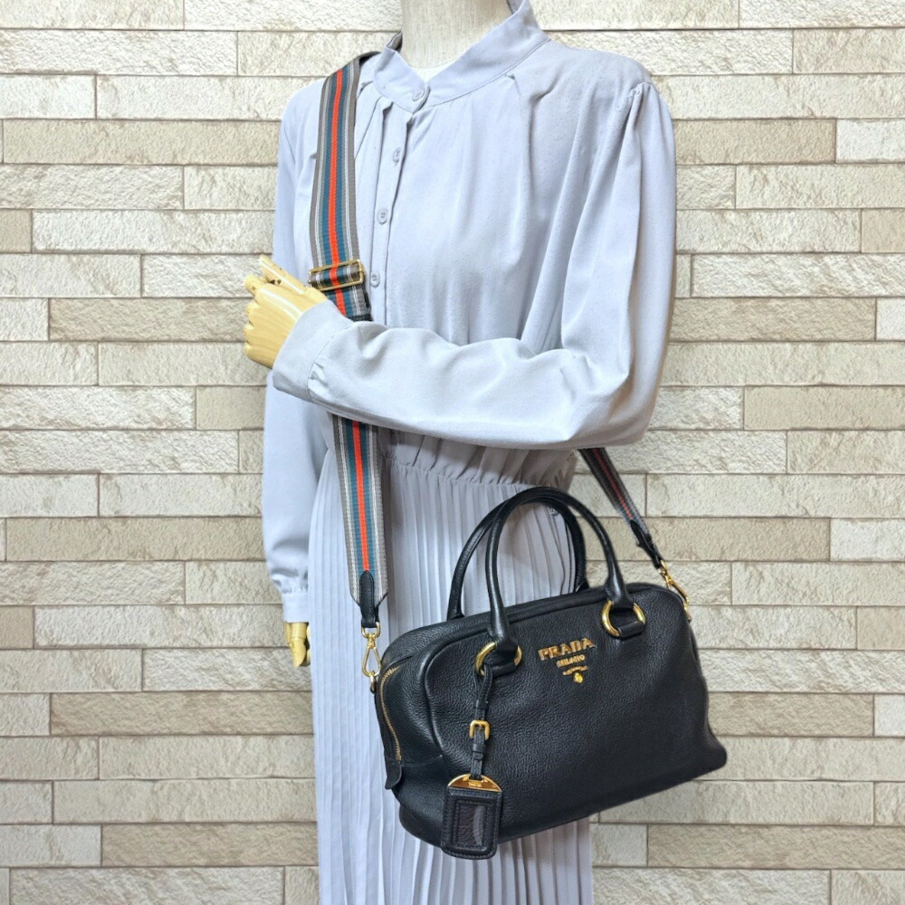 Prada Shoulder Bag Leather