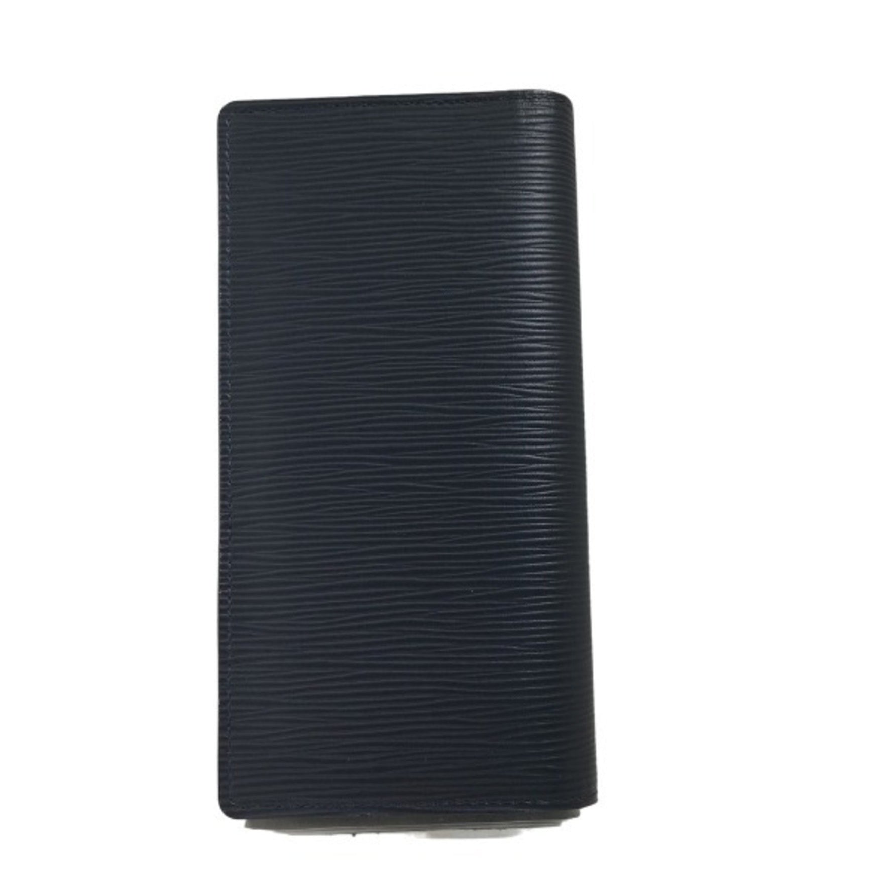 Louis Vuitton Portefeuille Blaza Epi Bifold Long Wallet with Coin Purse Blue Marine LV