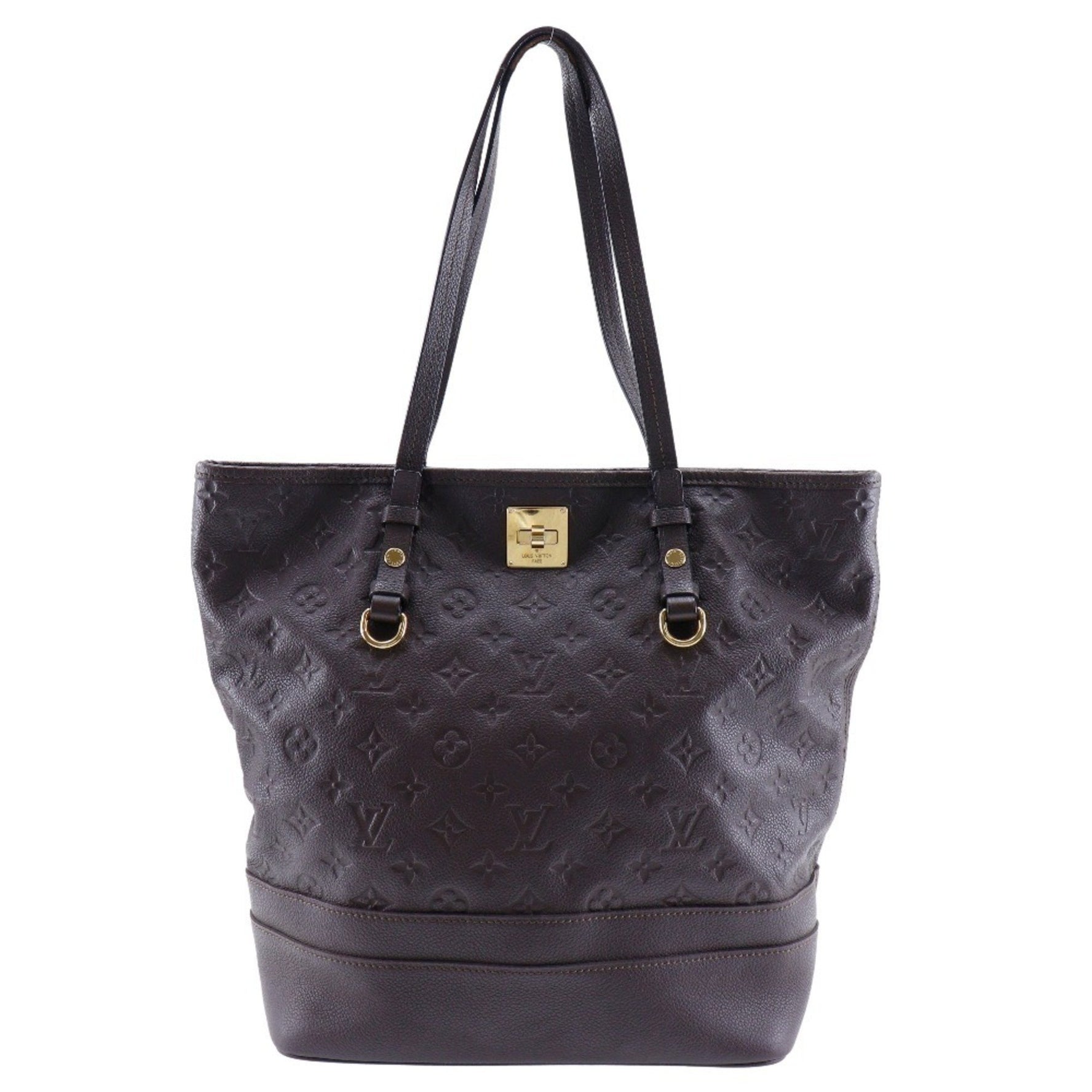 Louis Vuitton Citadine PM Tote Bag Monogram Empreinte Ombre 2012 Turnlock