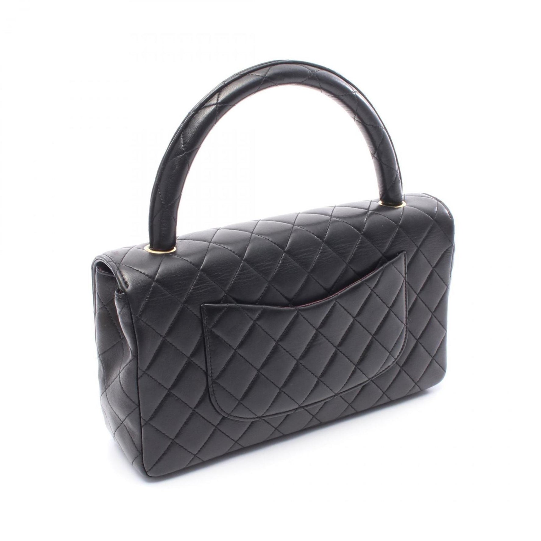 CHANEL Matelasse Parent-Child Handbag, Lambskin Leather
