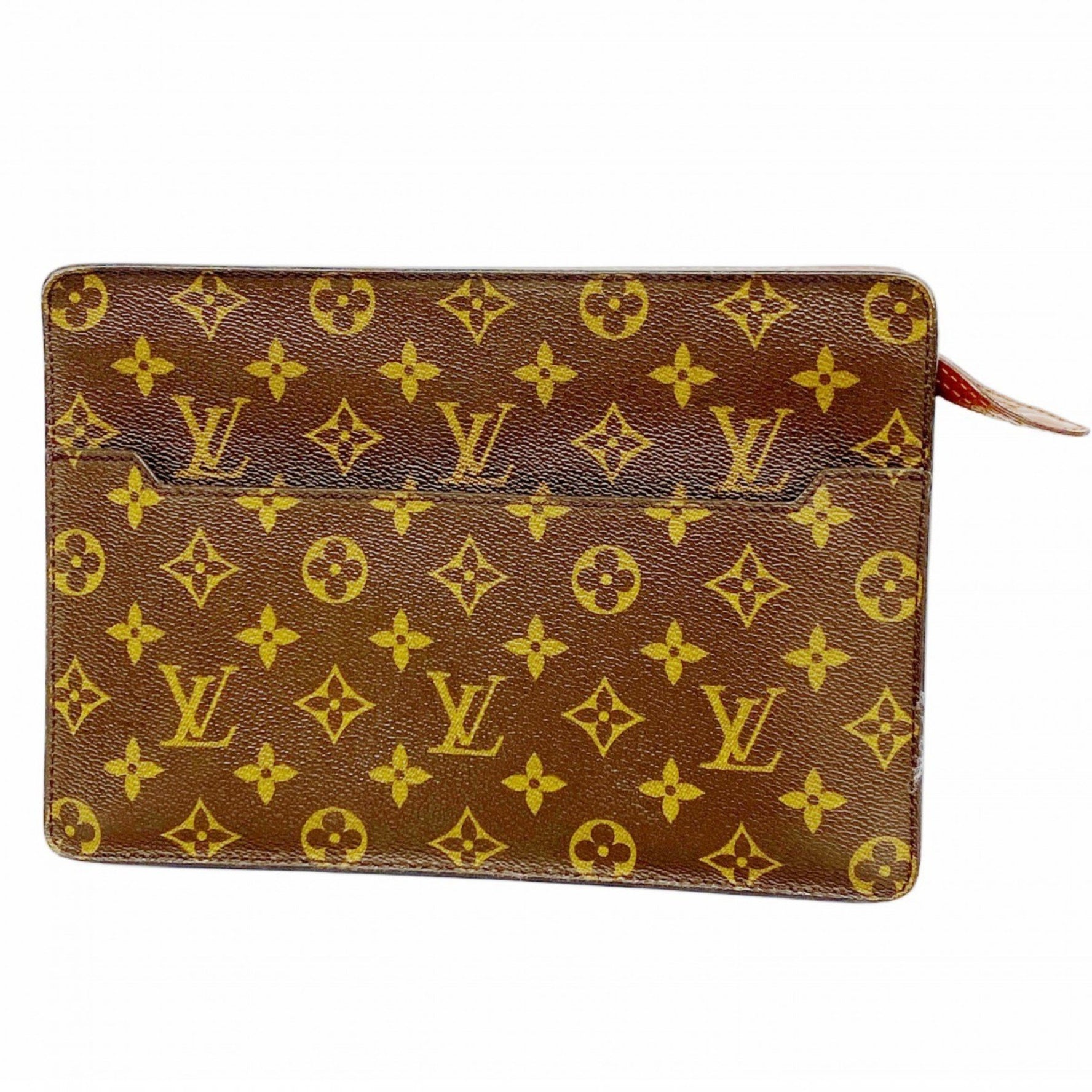 Louis Vuitton Monogram Pochette Homme Clutch Bag