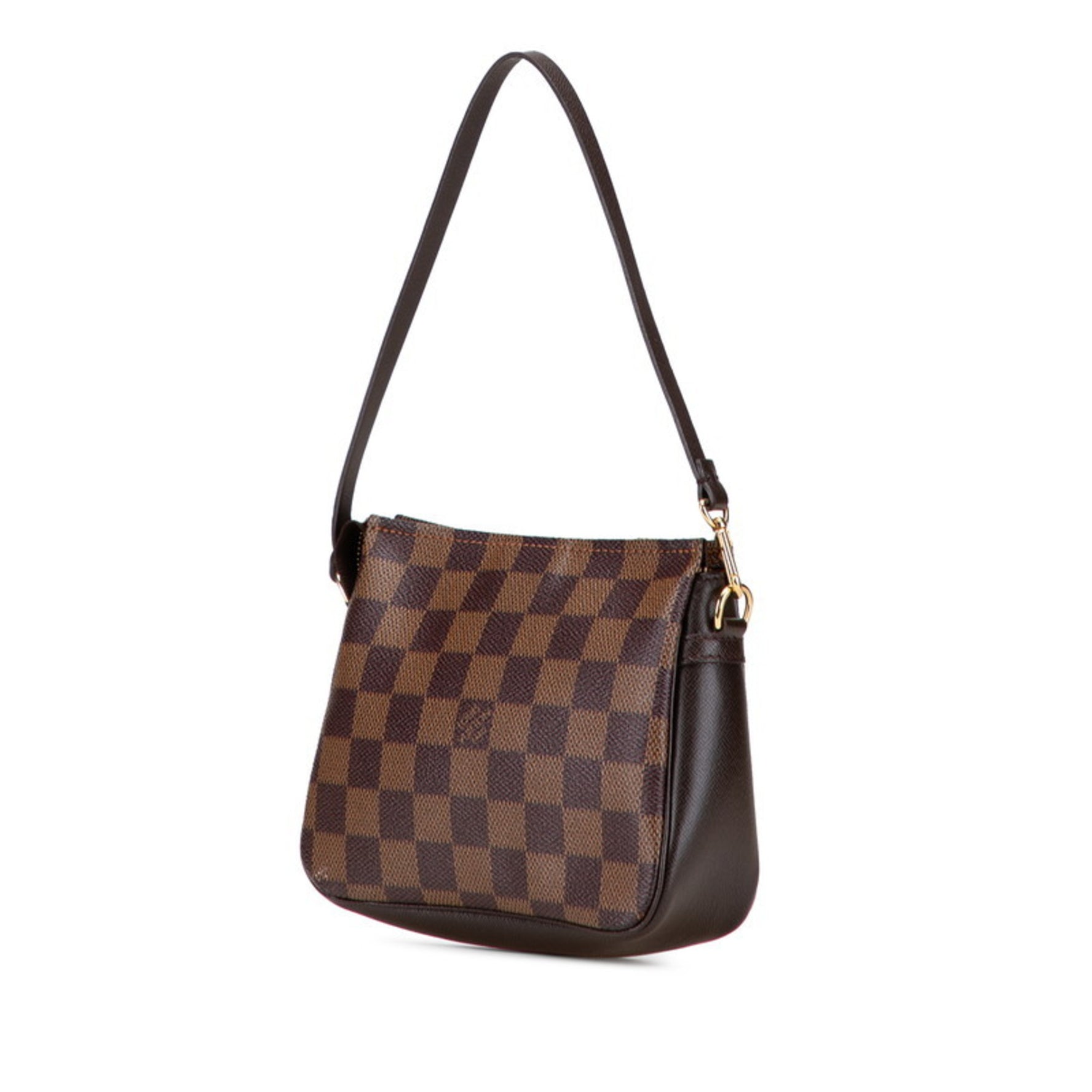Louis Vuitton Damier Truss Makeup Accessory Pouch Handbag Leather LOUIS VUITTON