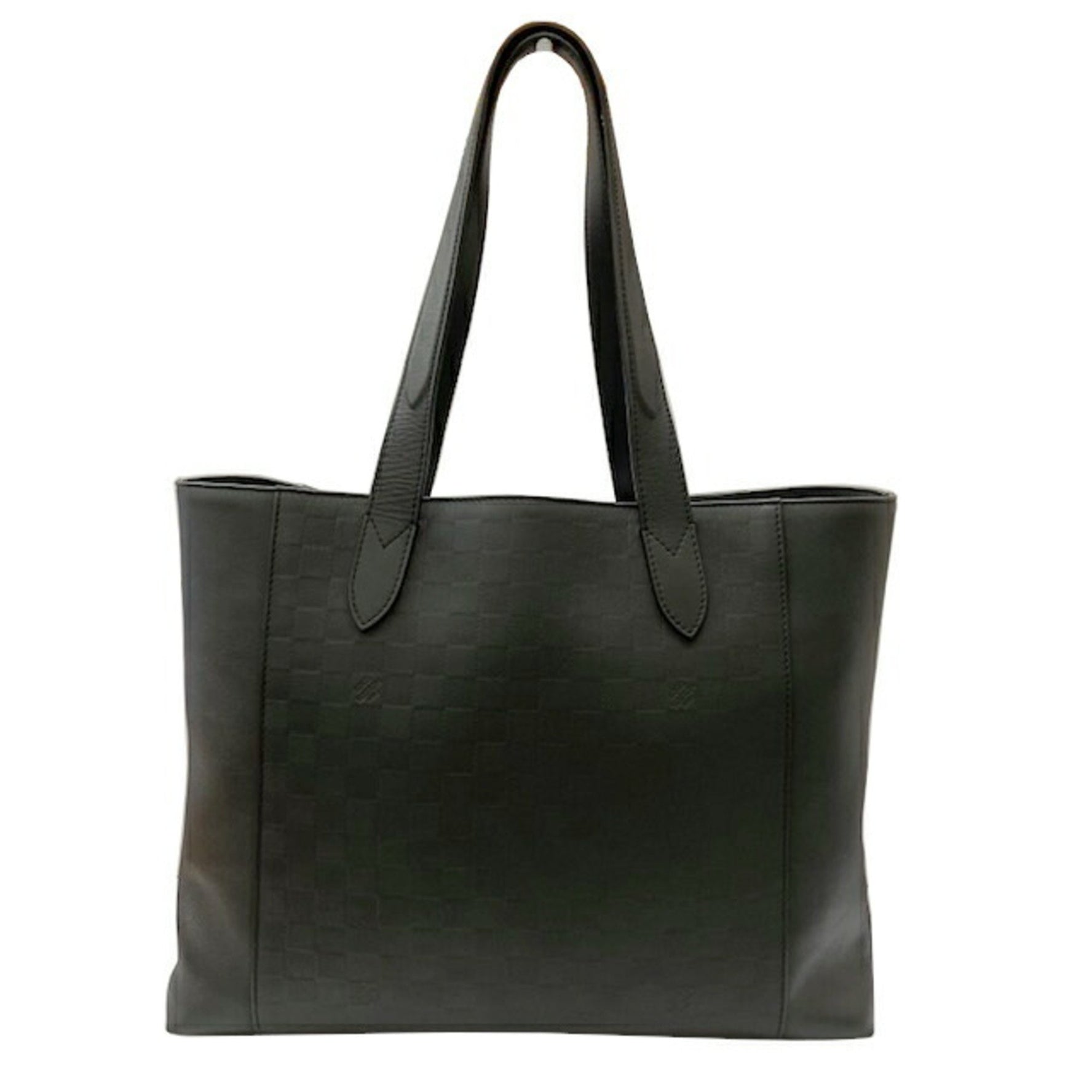 LOUIS VUITTON Cabas Voyage Damier Infini Leather Tote Bag