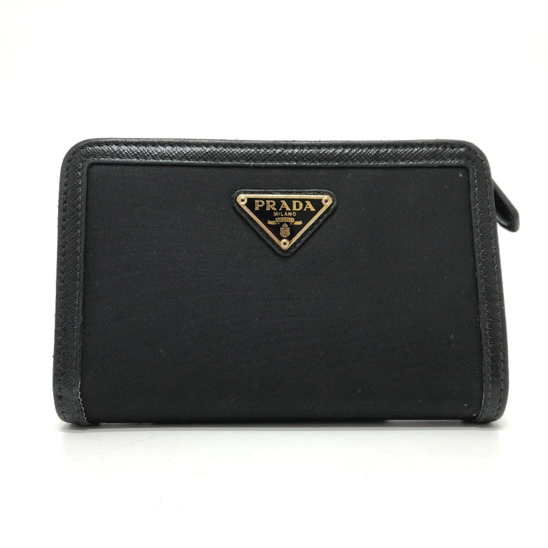 PRADA Folded wallet GoldHardware