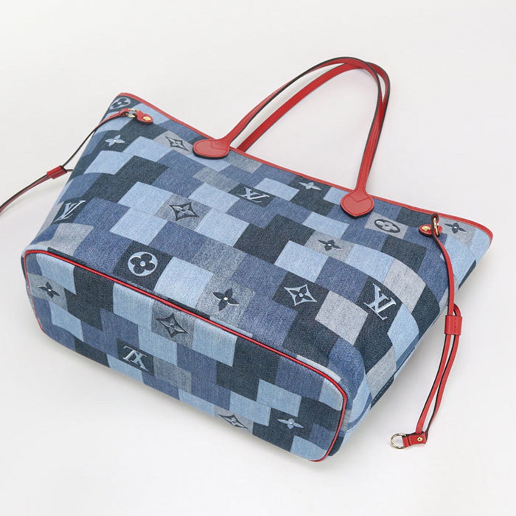 LOUIS VUITTON Louis Vuitton Tote Bag Neverfull MM Monogram Denim