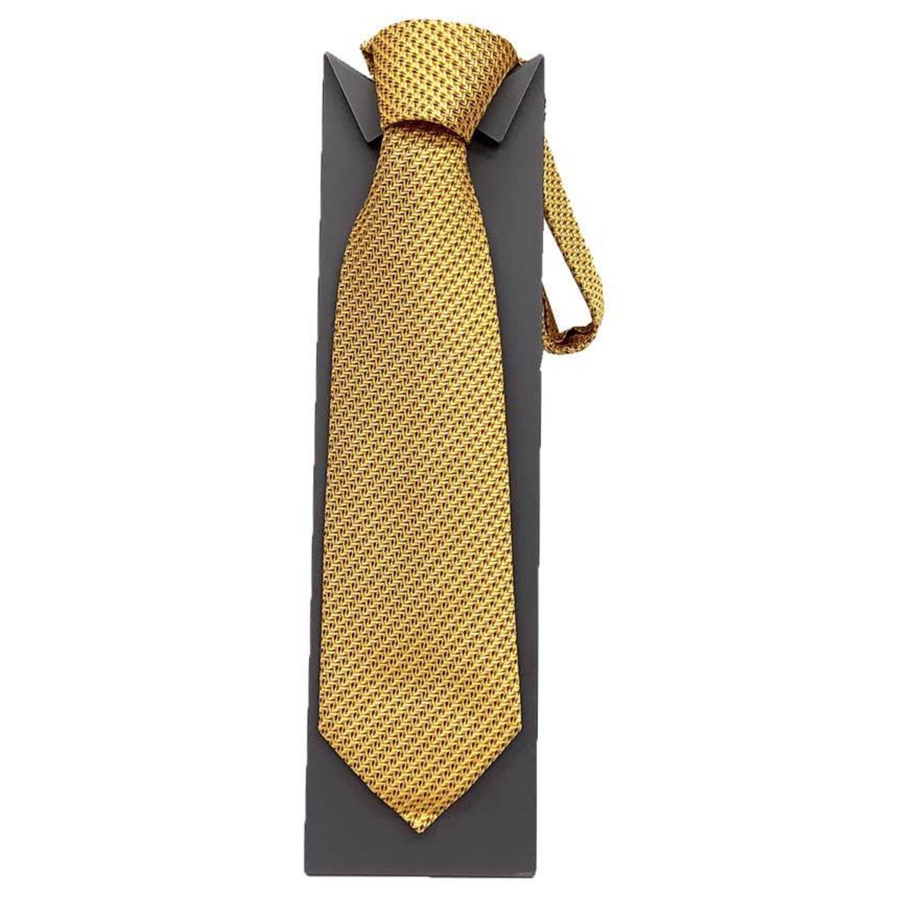 Hermes tie geometric pattern 100% silk